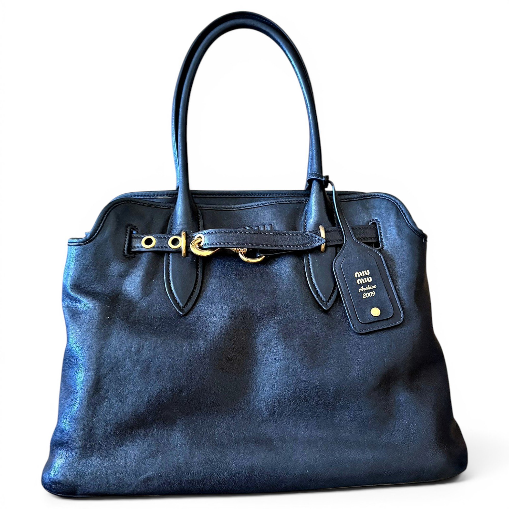 Aventure leather handbag