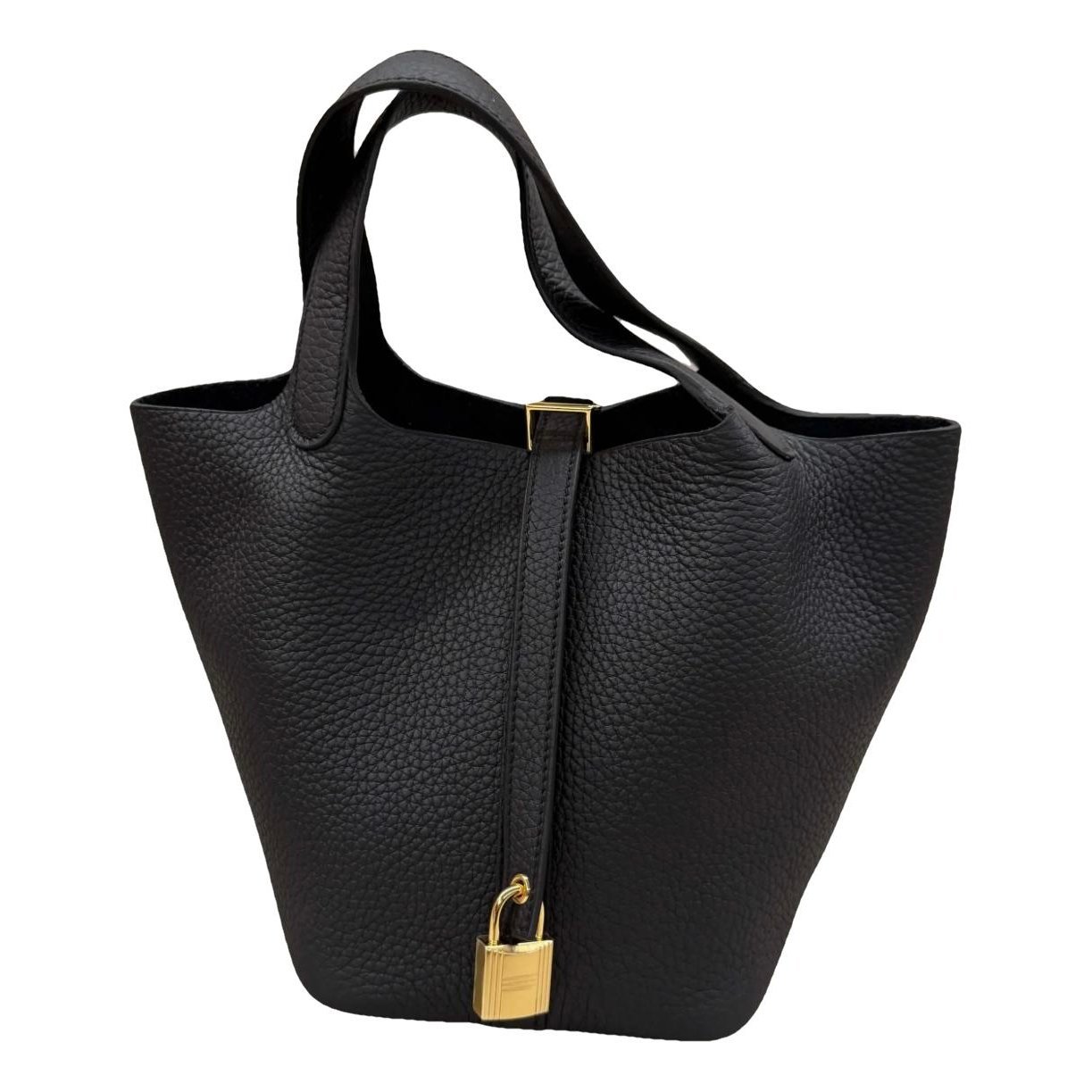 Picotin leather handbag