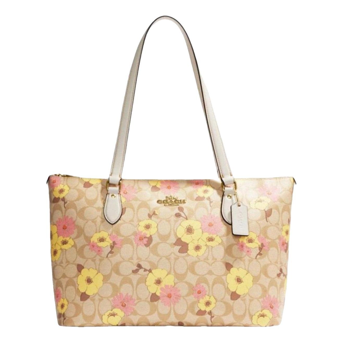 Leather tote