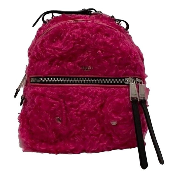 Leather backpack