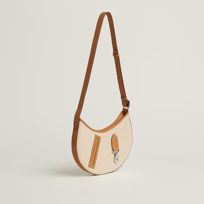 P'tit Arcon Toile & Cuir Bag