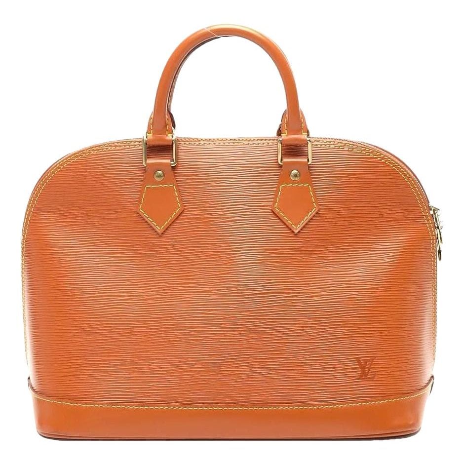 Alma leather handbag