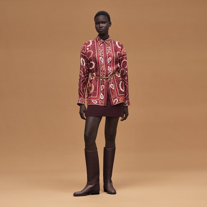 Rouge H "Porte-bonheur Bandana" Shirt