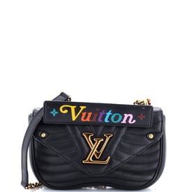 Louis Vuitton New Wave Chain Bag Quilted Leather PM