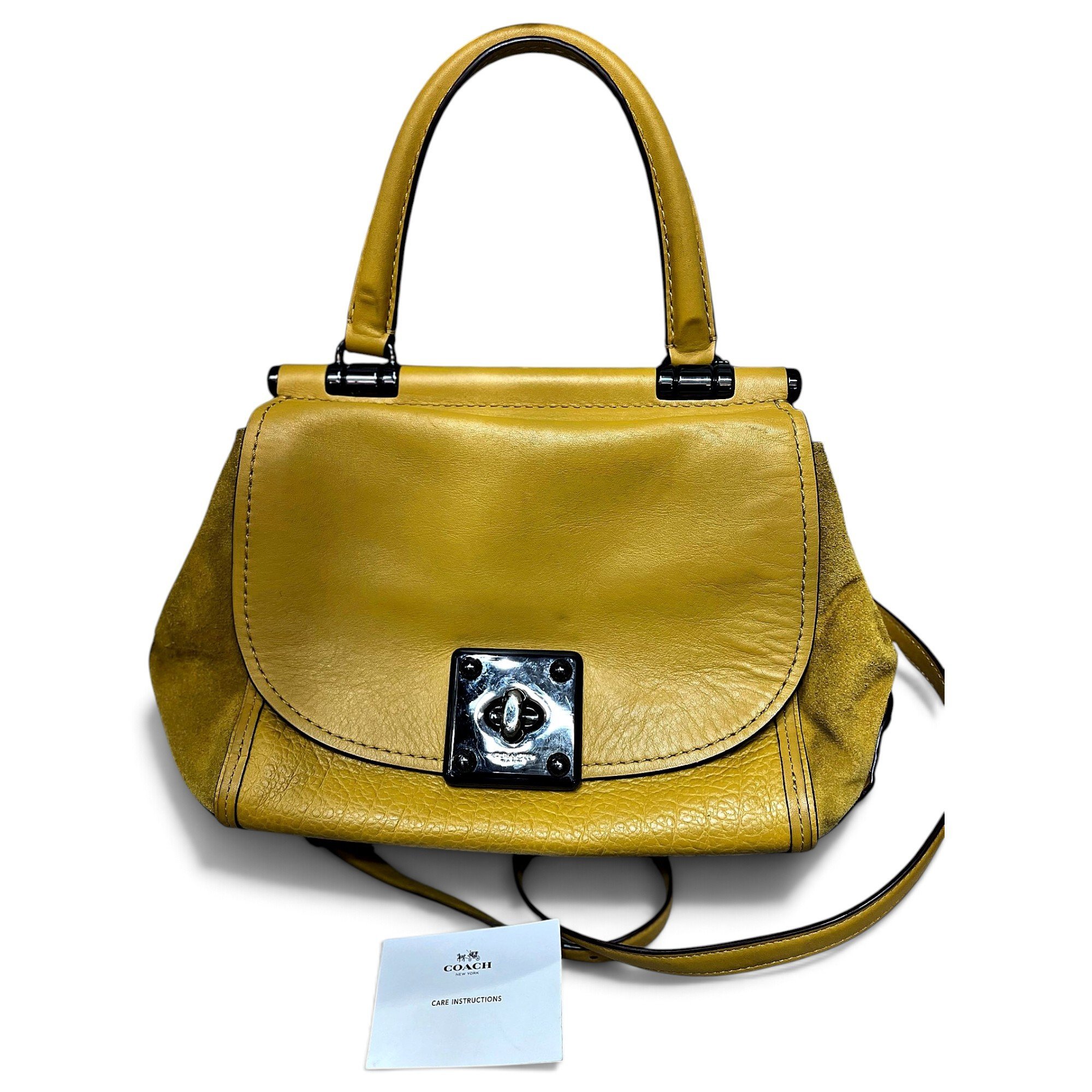 Selena Grace leather satchel