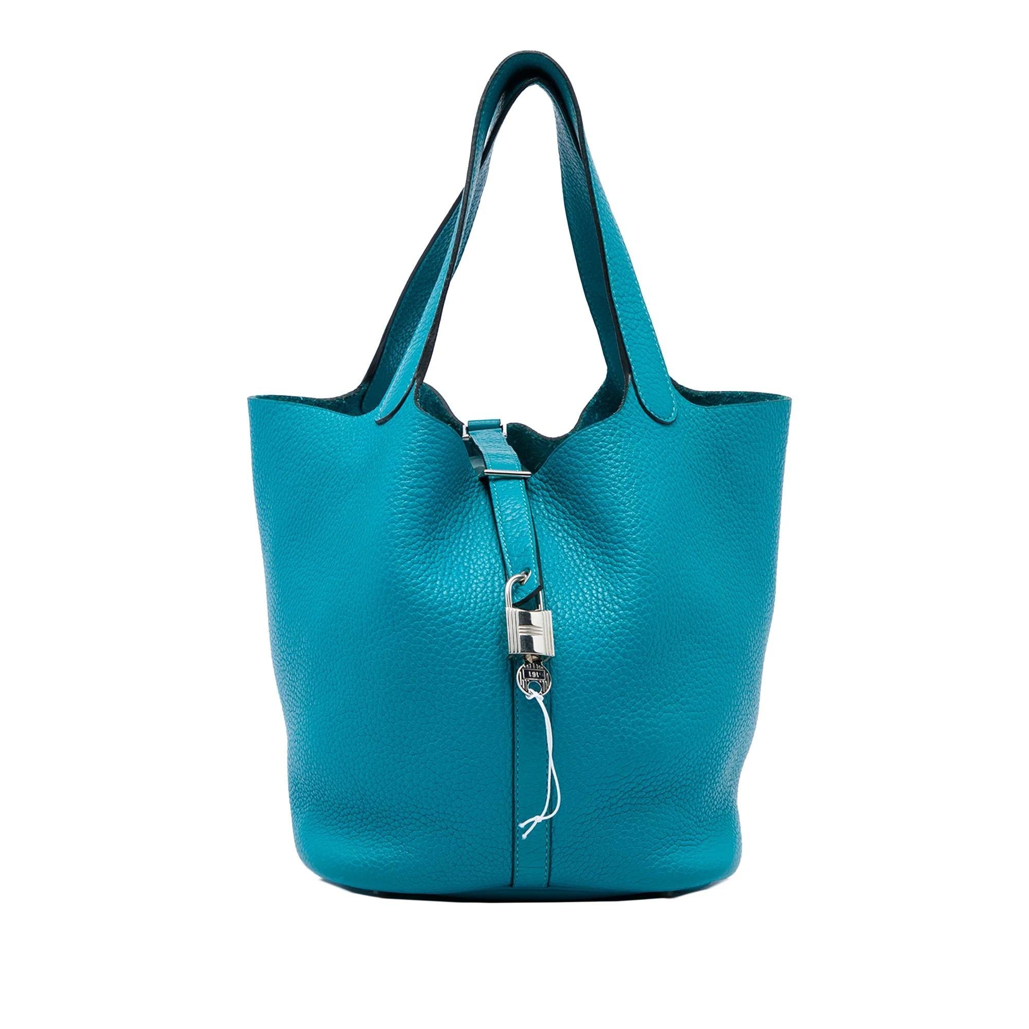 Picotin pony-style calfskin handbag