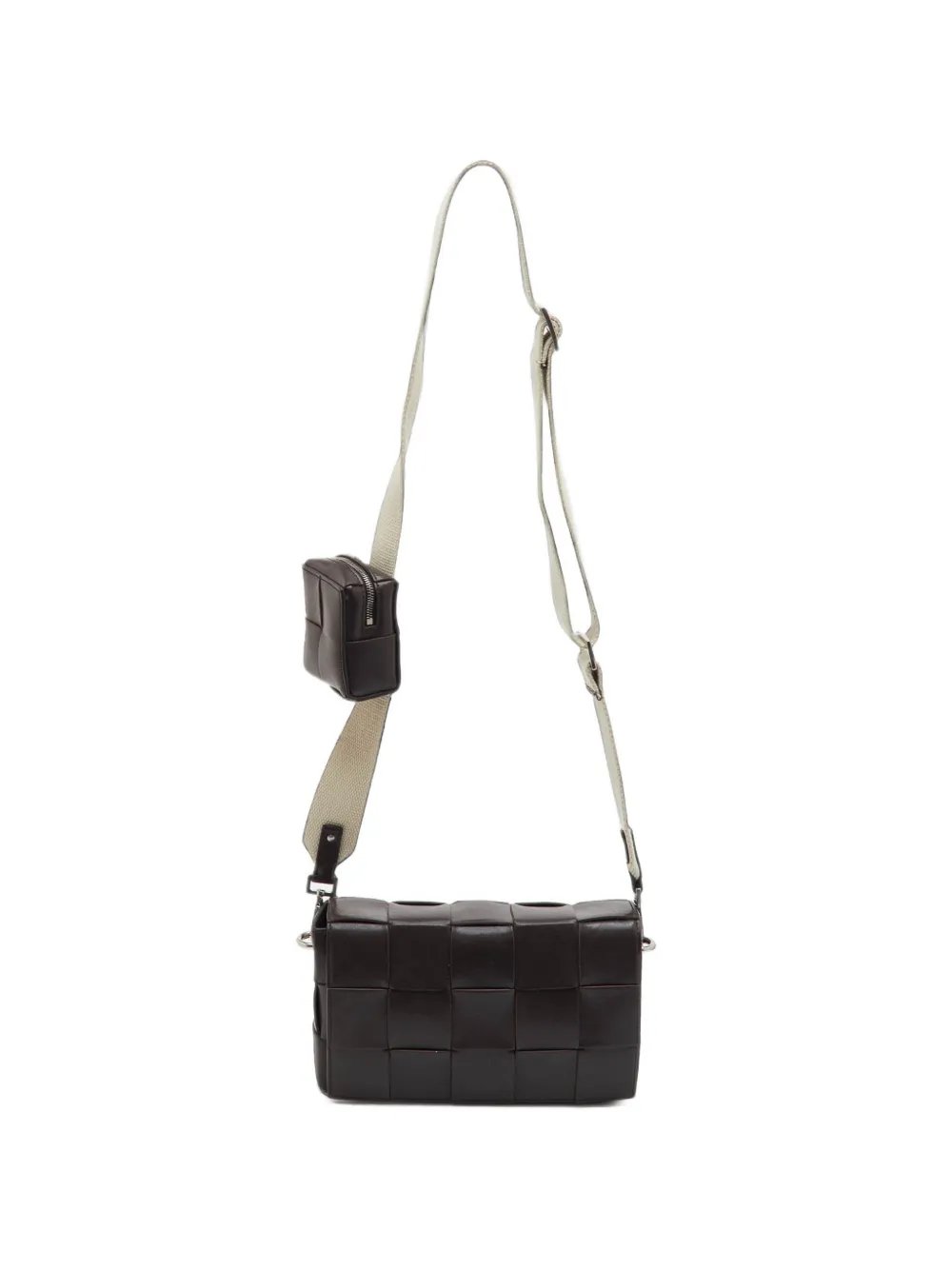 Cassette Intrecciato crossbody bag