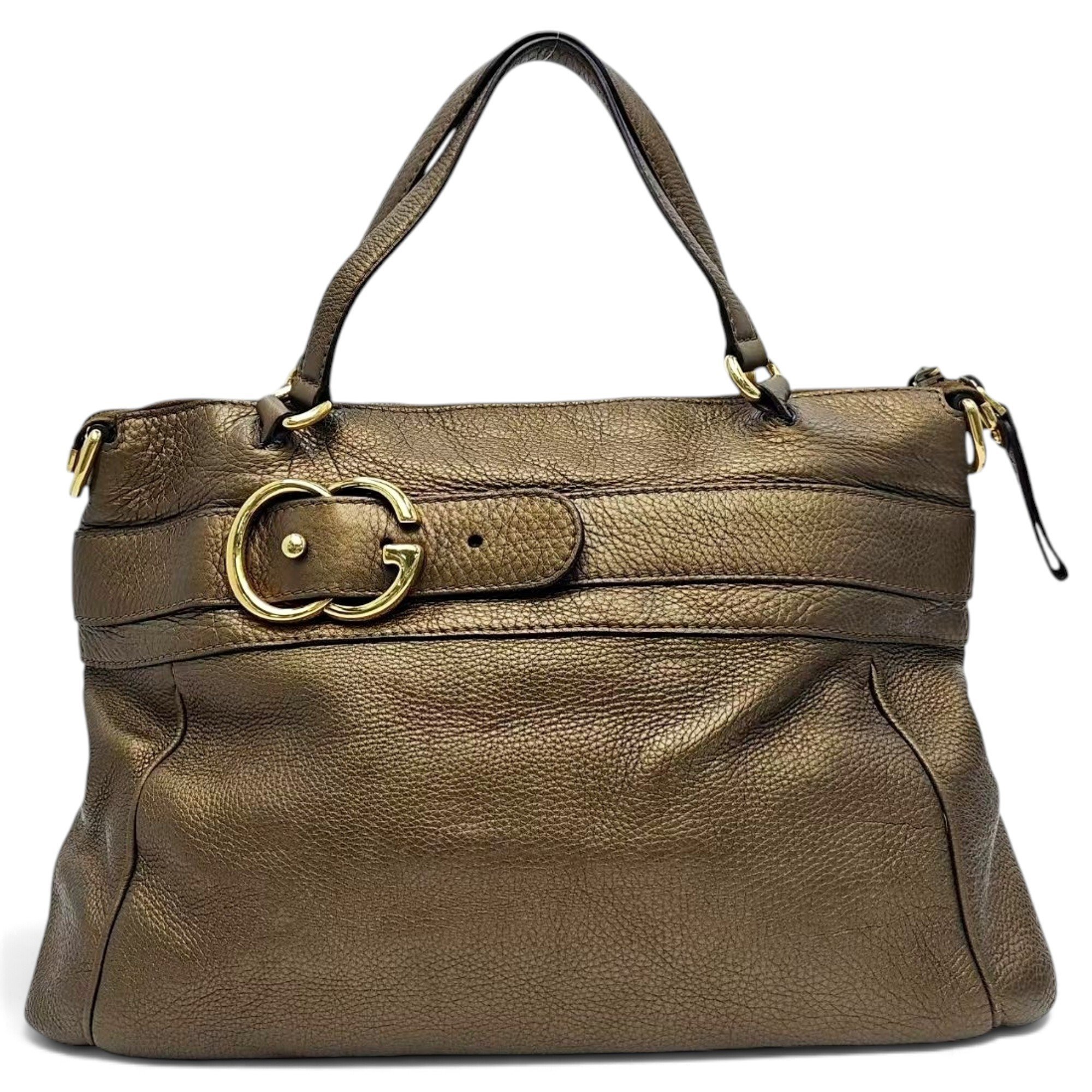 Ride leather handbag