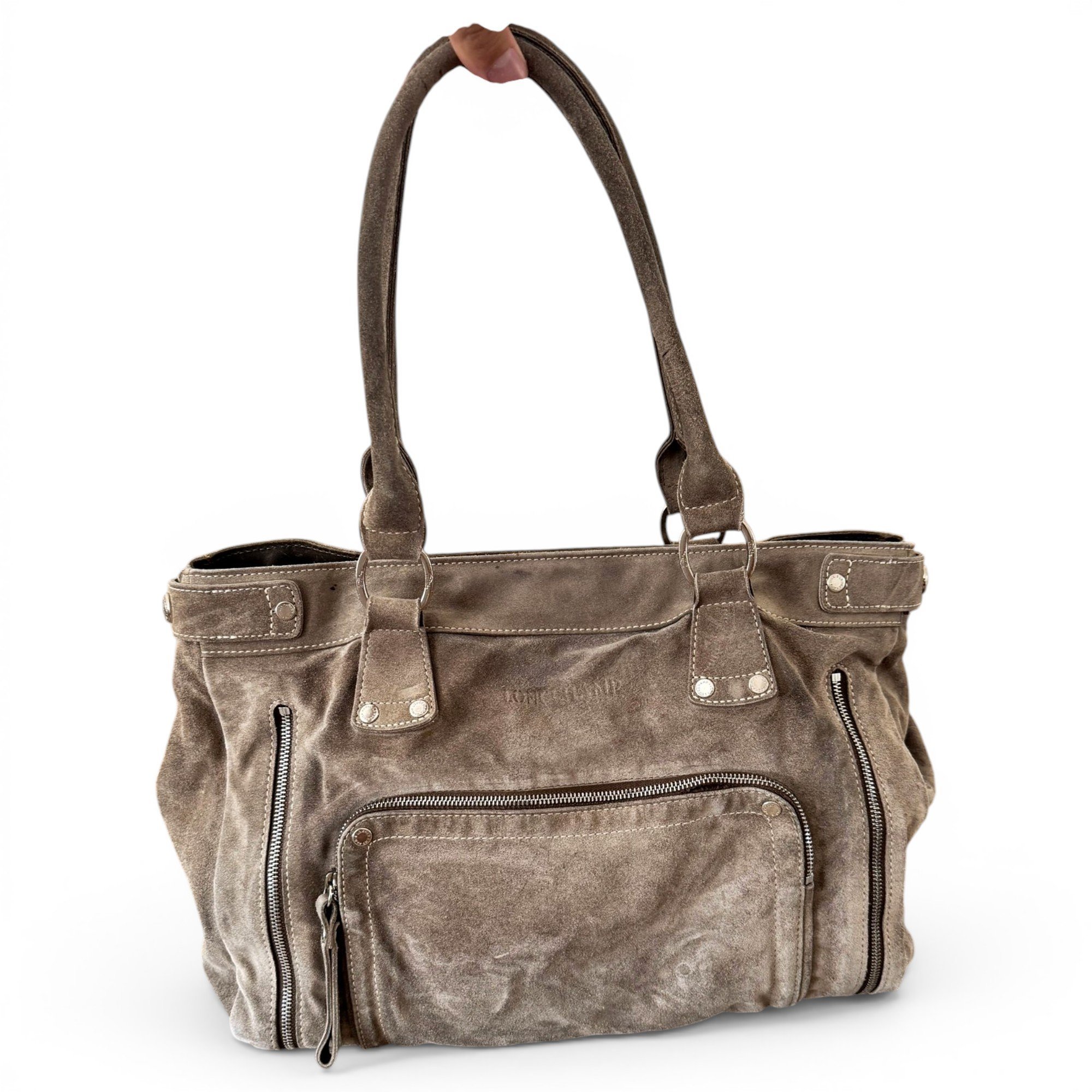 Leather handbag