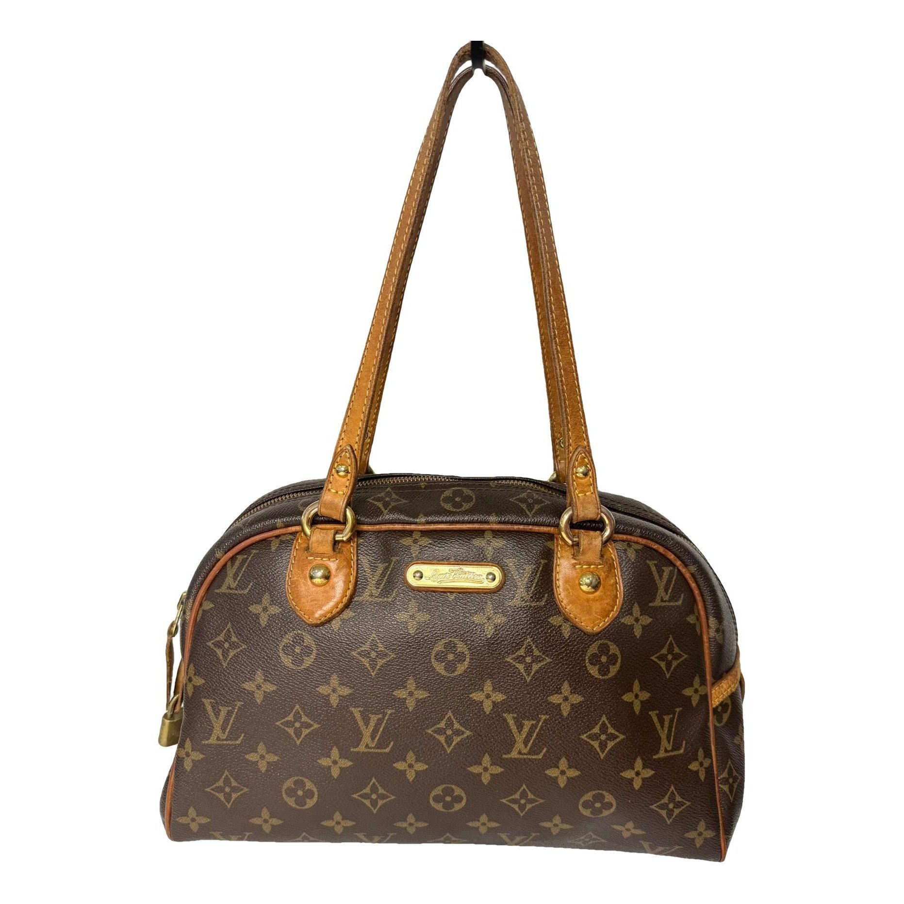 Louis Vuitton Montorgueil leather handbag