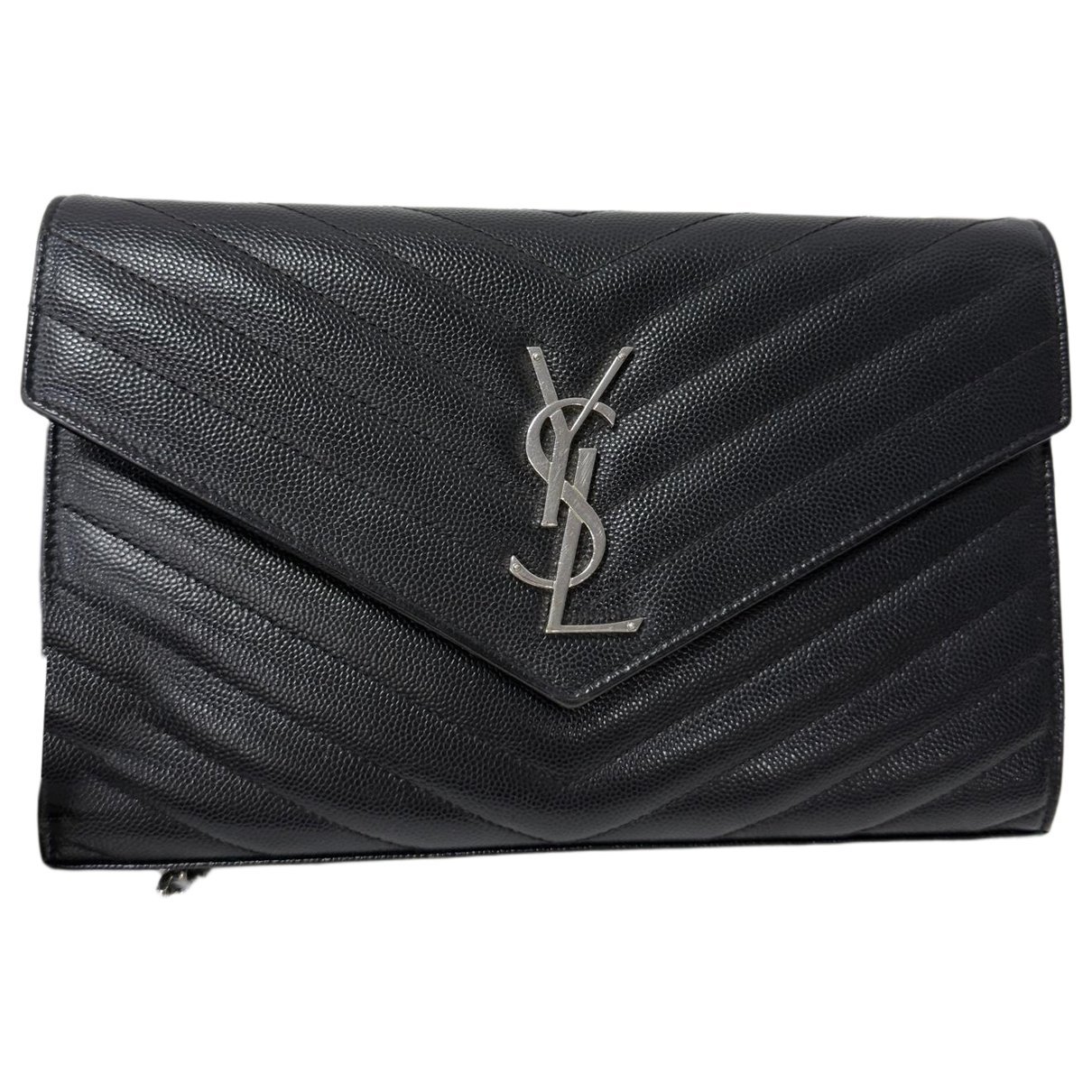 Portefeuille enveloppe leather handbag
