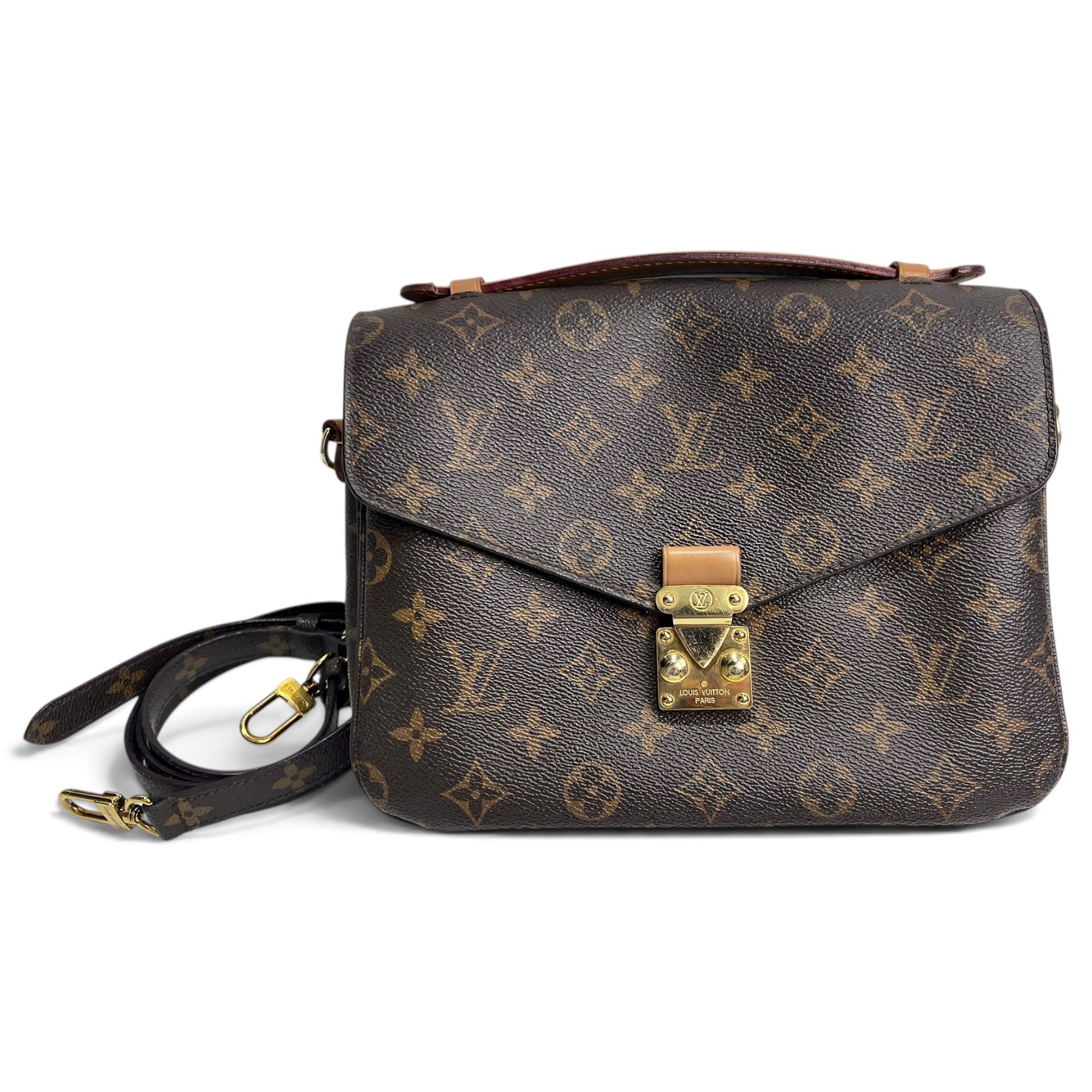 Metis leather crossbody bag