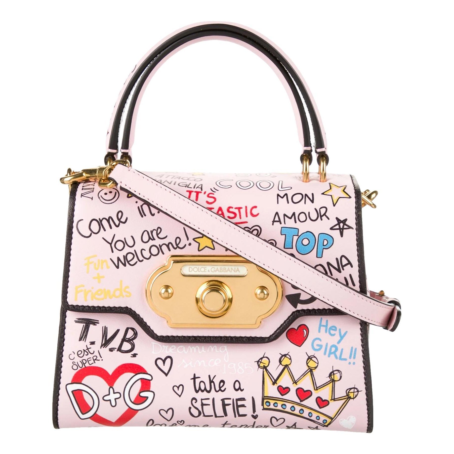 Lucia leather handbag