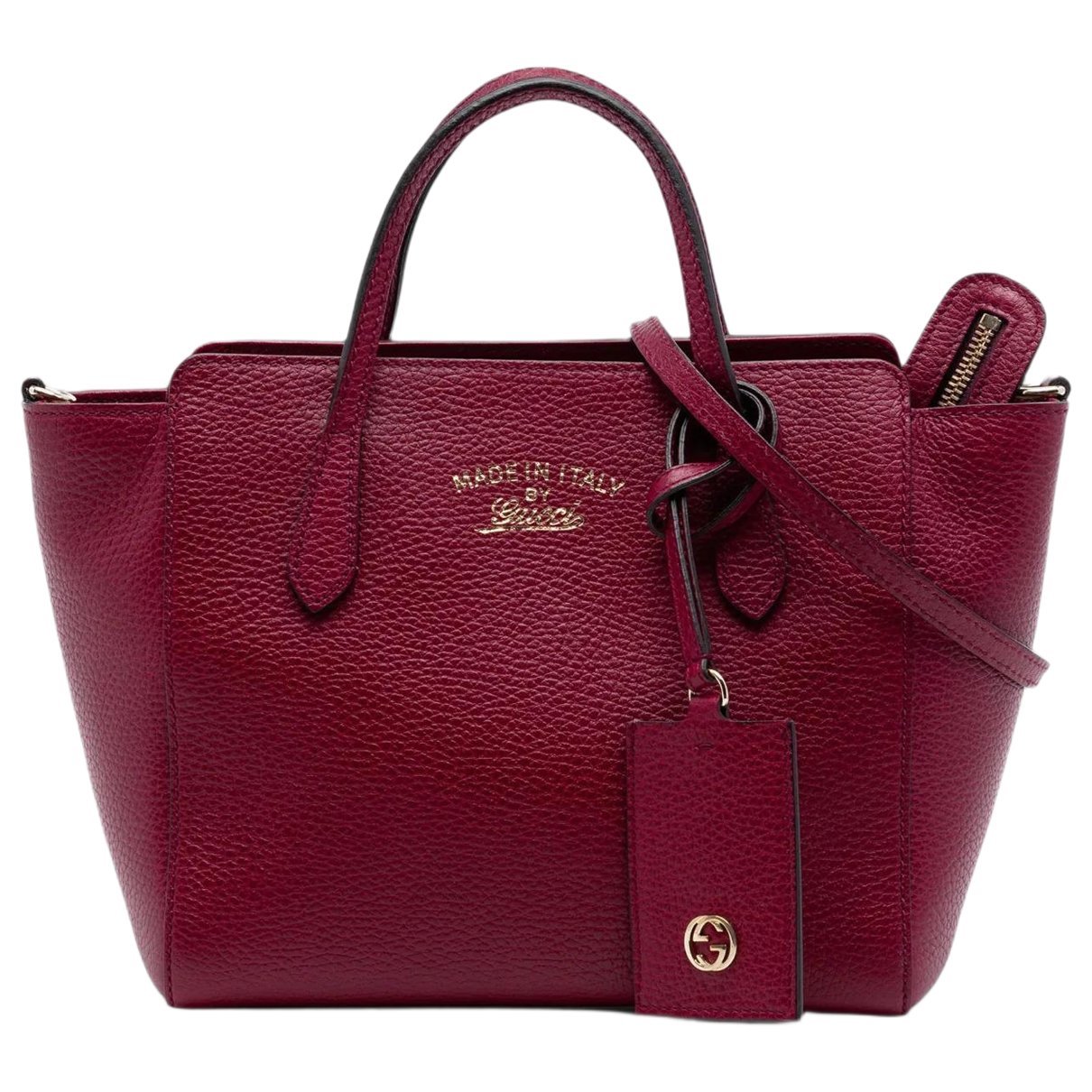 Swing leather satchel