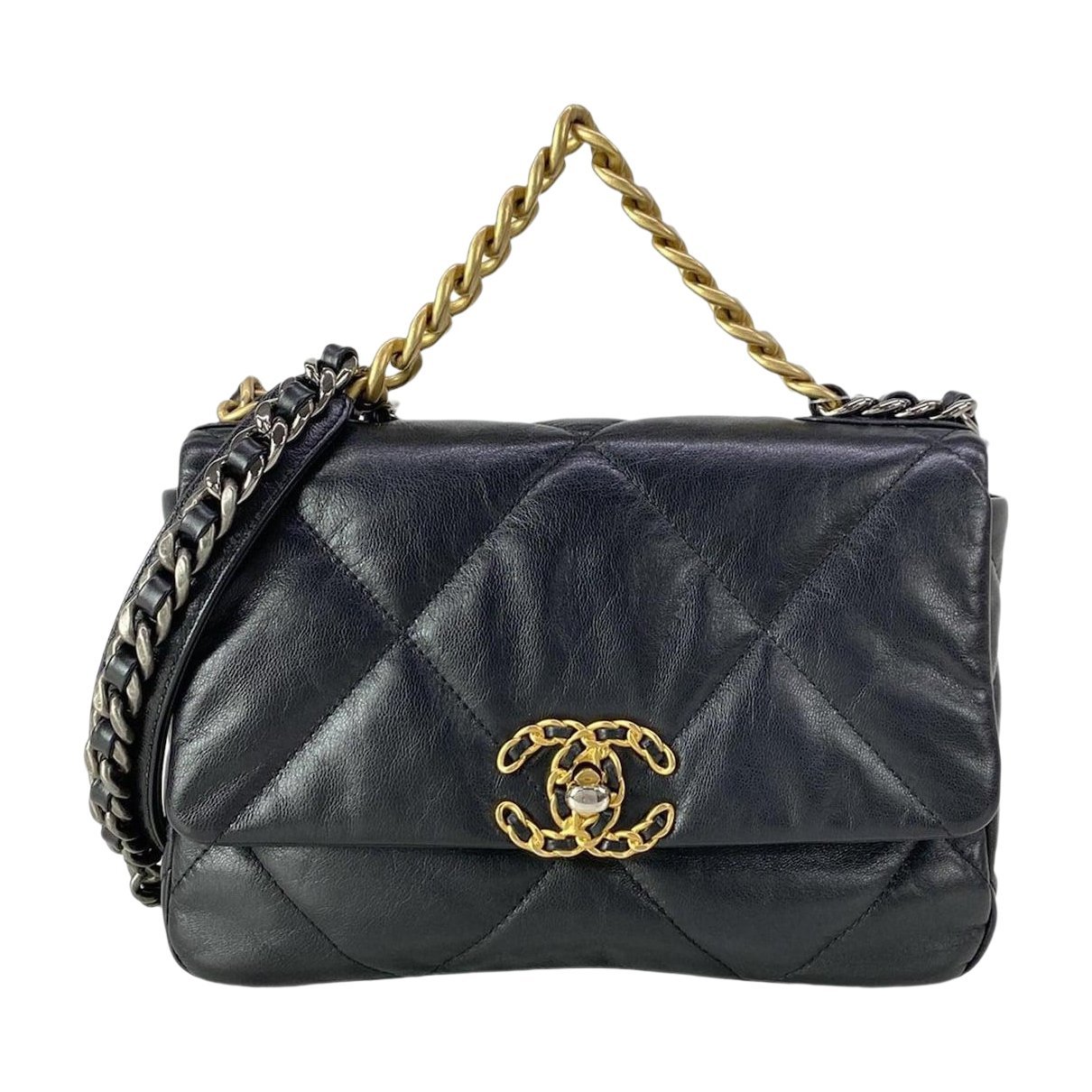Chanel 19 leather handbag