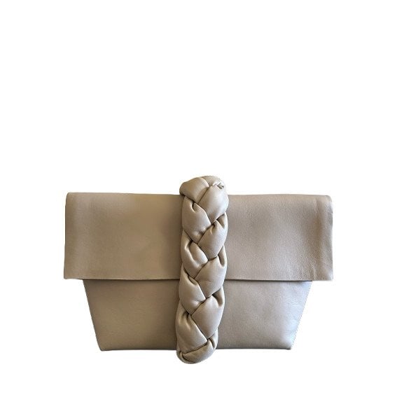 Leather handbag