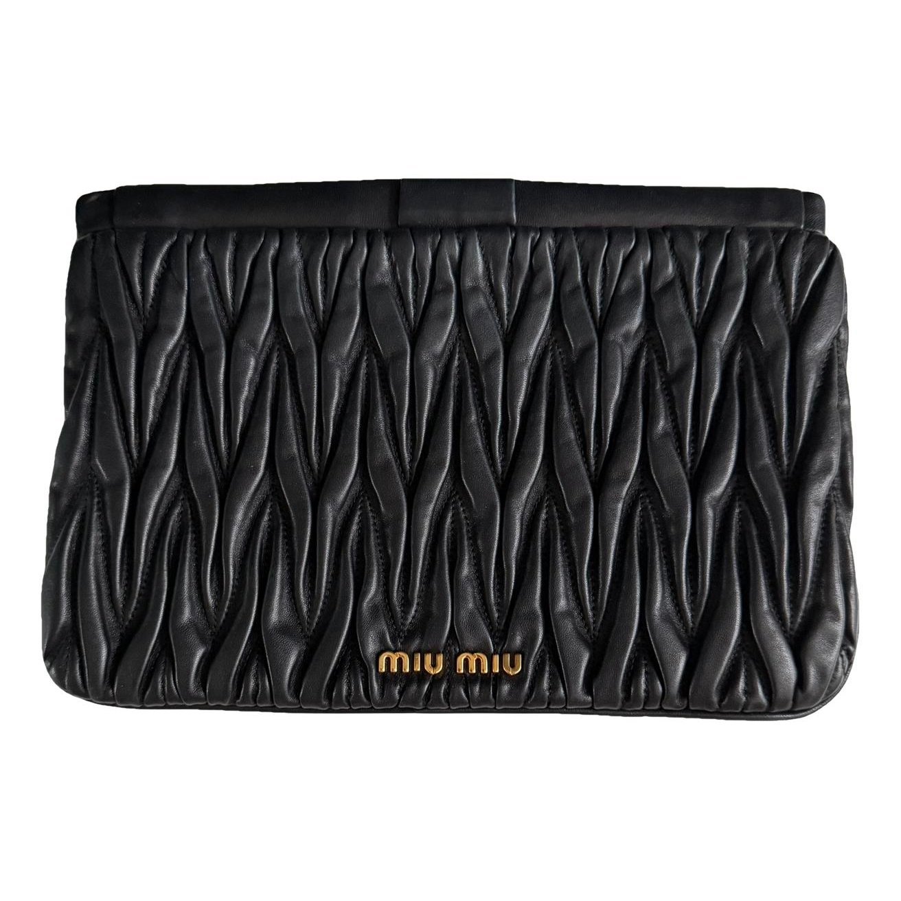 Miu Miu Leather clutch bag