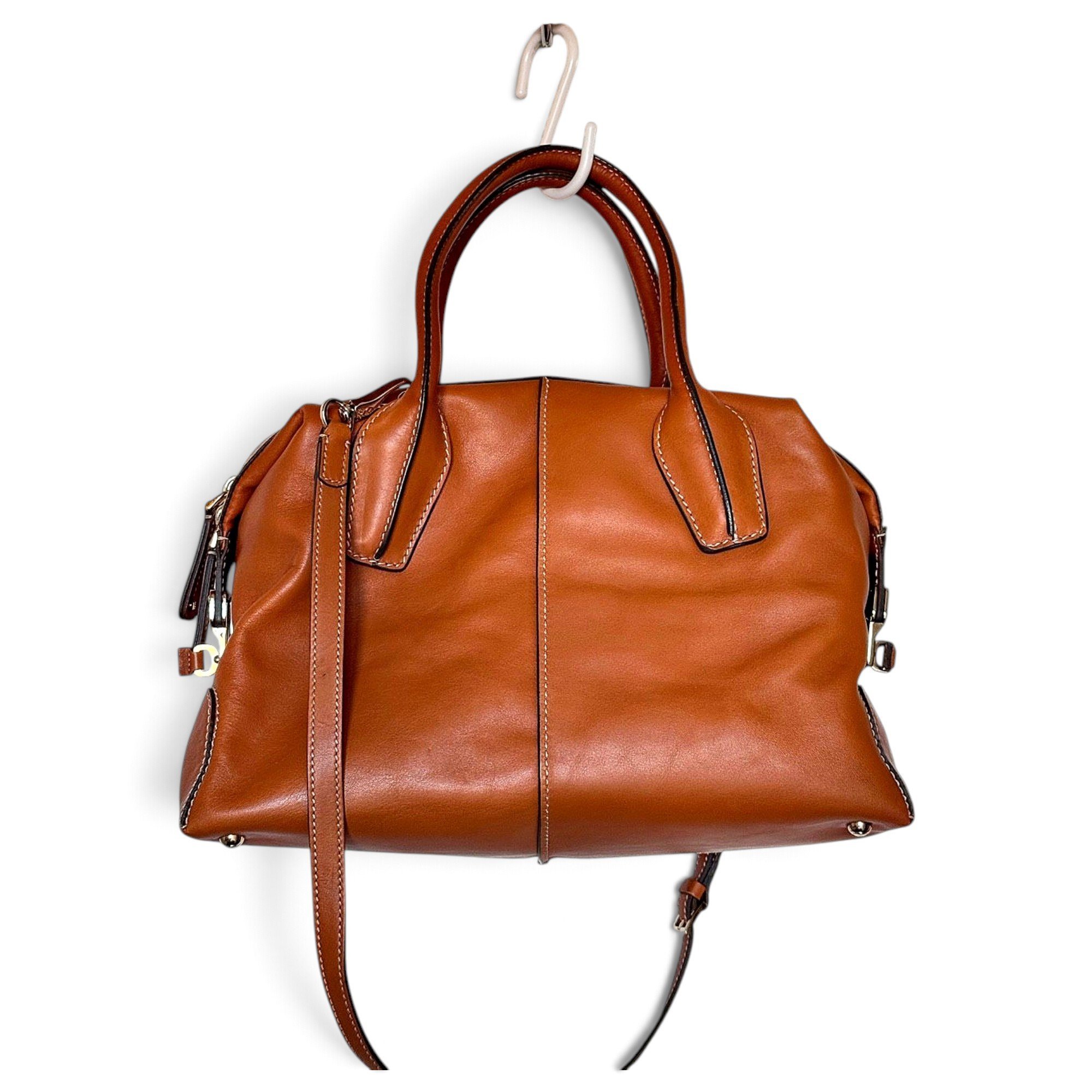 D Bag leather bowling bag