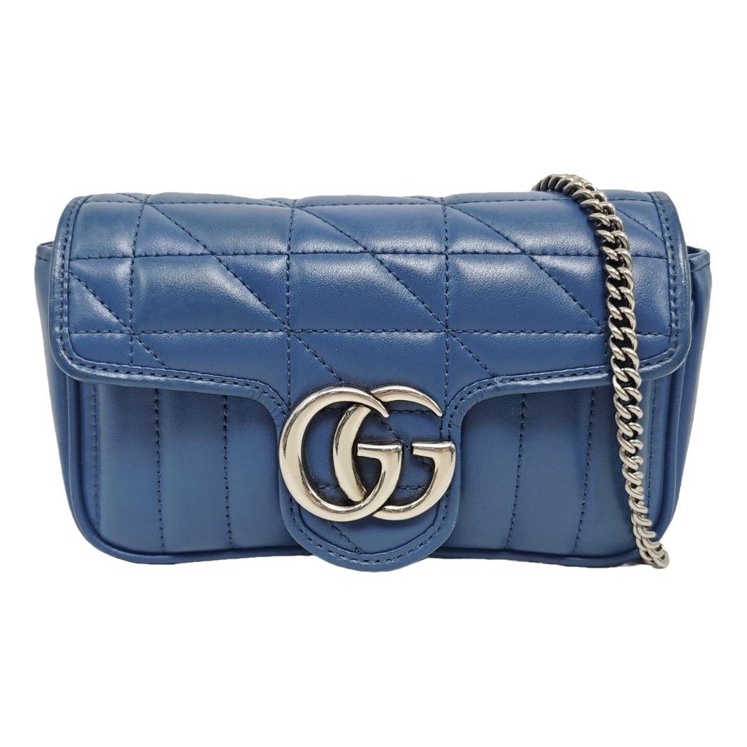 GG Marmont Flap leather handbag