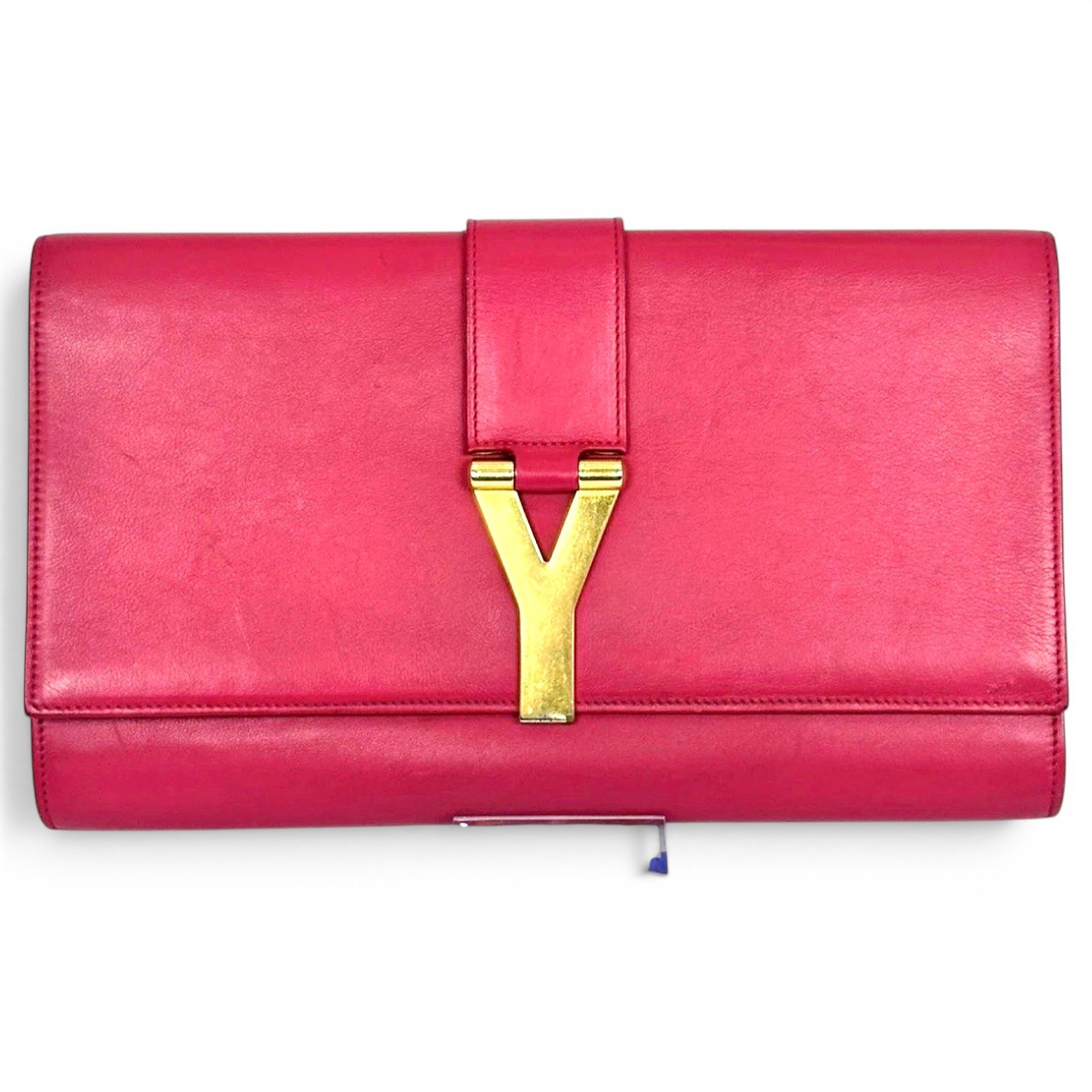 Chyc leather clutch bag