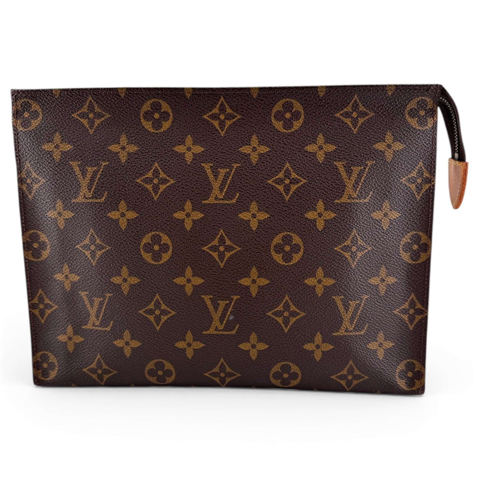 Poche toilette leather vanity case
