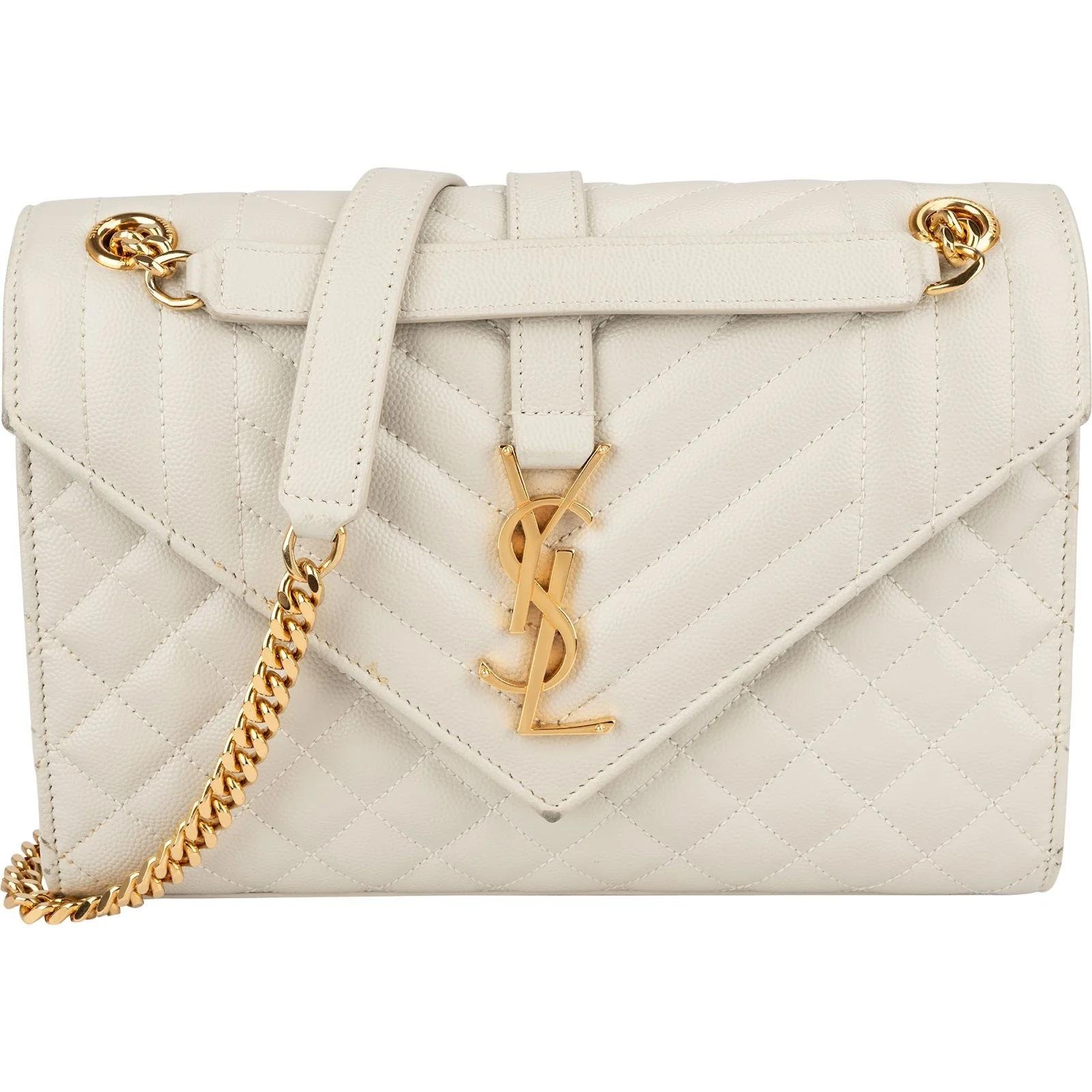 Envelope leather crossbody bag