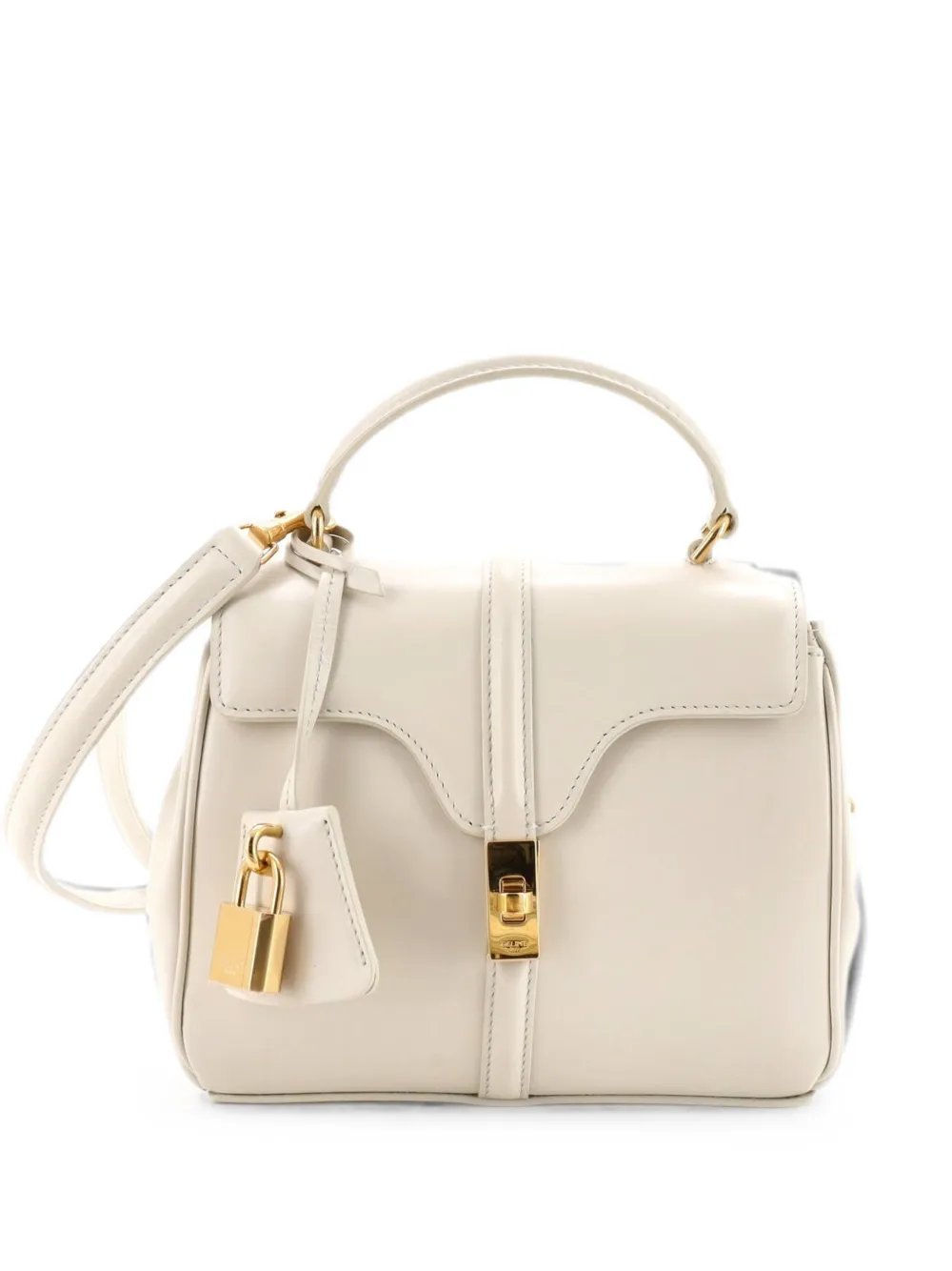 16 Top Handle Bag Smooth Calfskin Mini satchel