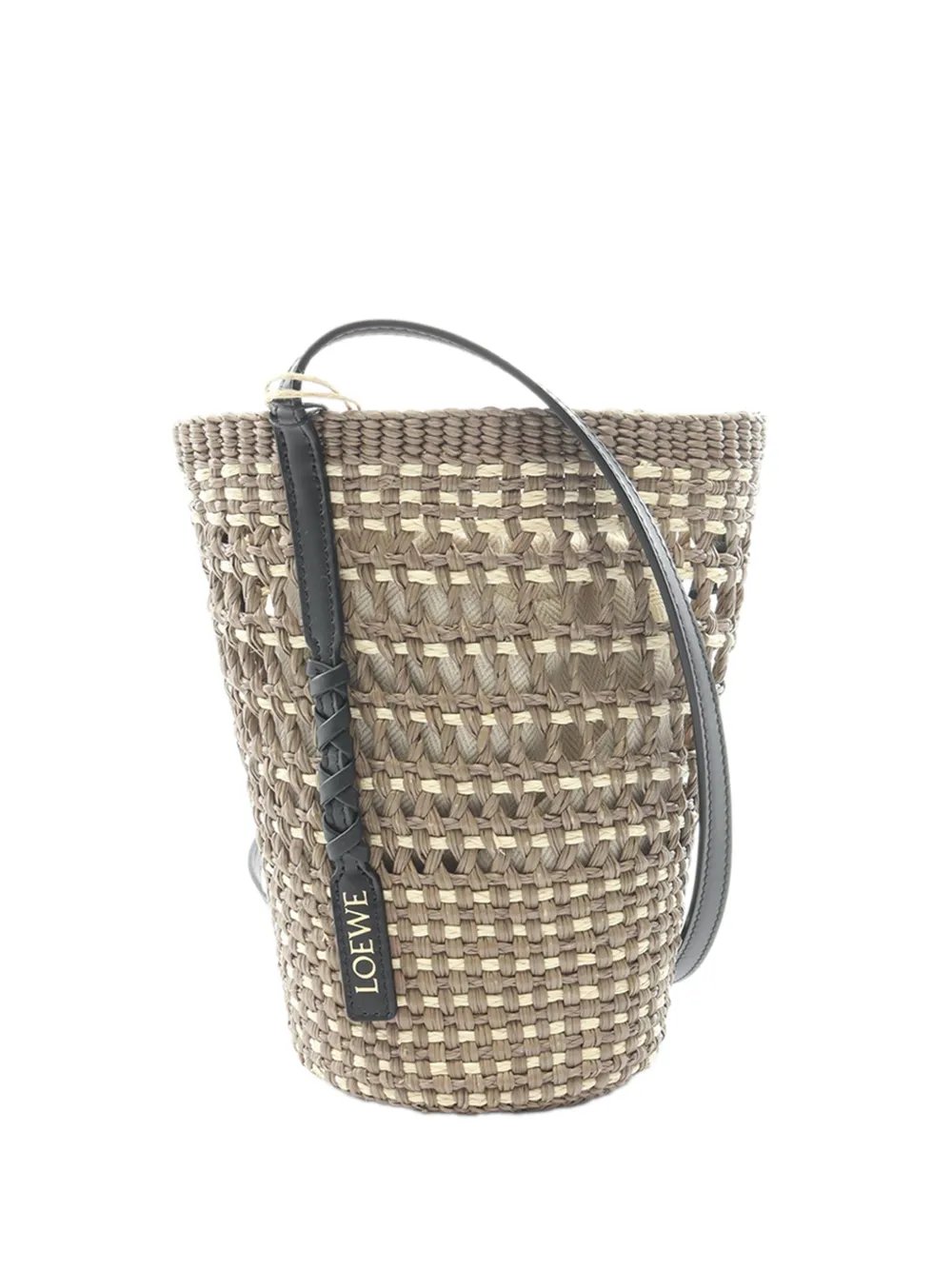 2010-2026 Raffia Blade Pocket Bag bucket bag