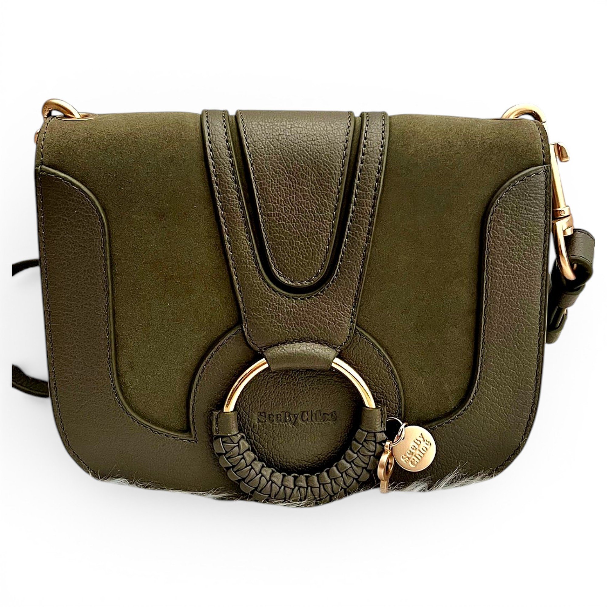 Leather crossbody bag