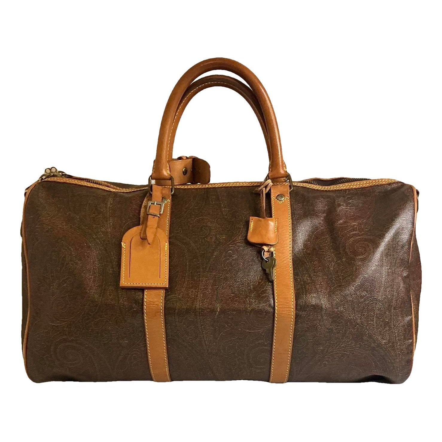 Etro Leather travel bag