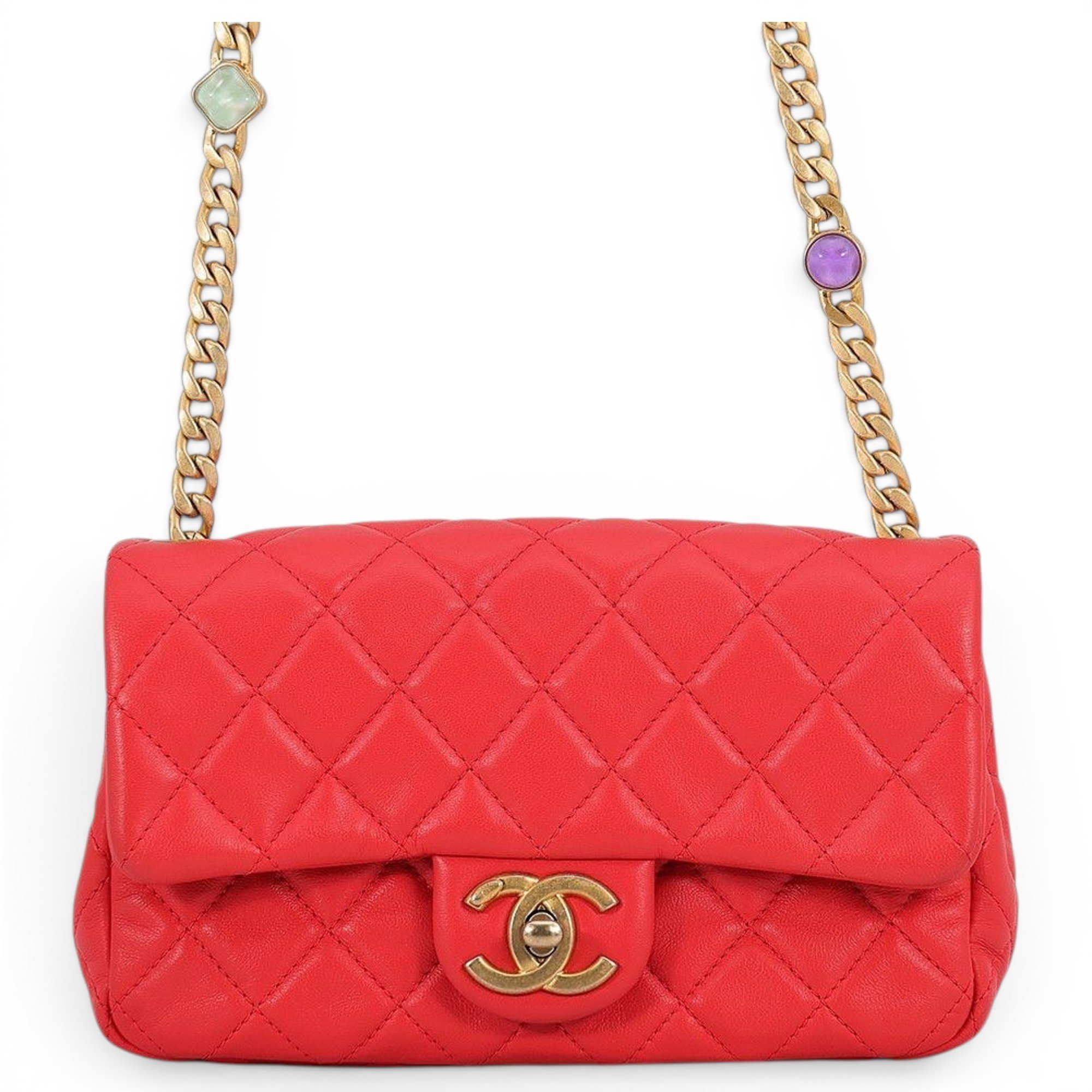 Leather handbag
