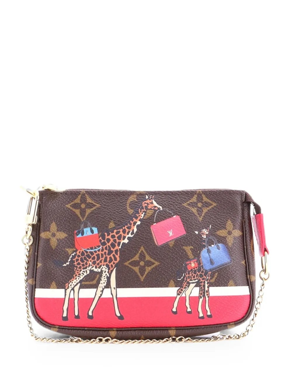 Pochette Accessoires Limited Edition Christmas Animation Monogram Canvas Mini shoulder bag