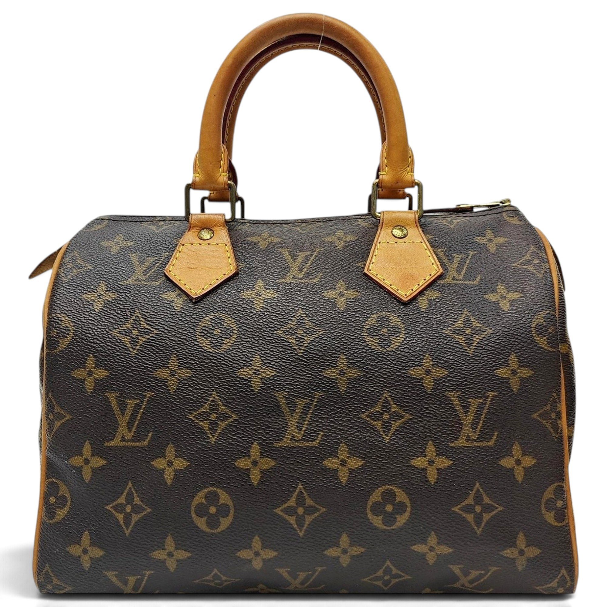 Nano Speedy / Mini HL leather handbag