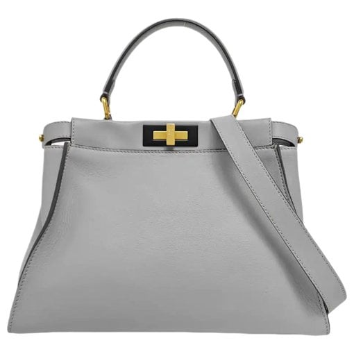 Peekaboo leather handbag