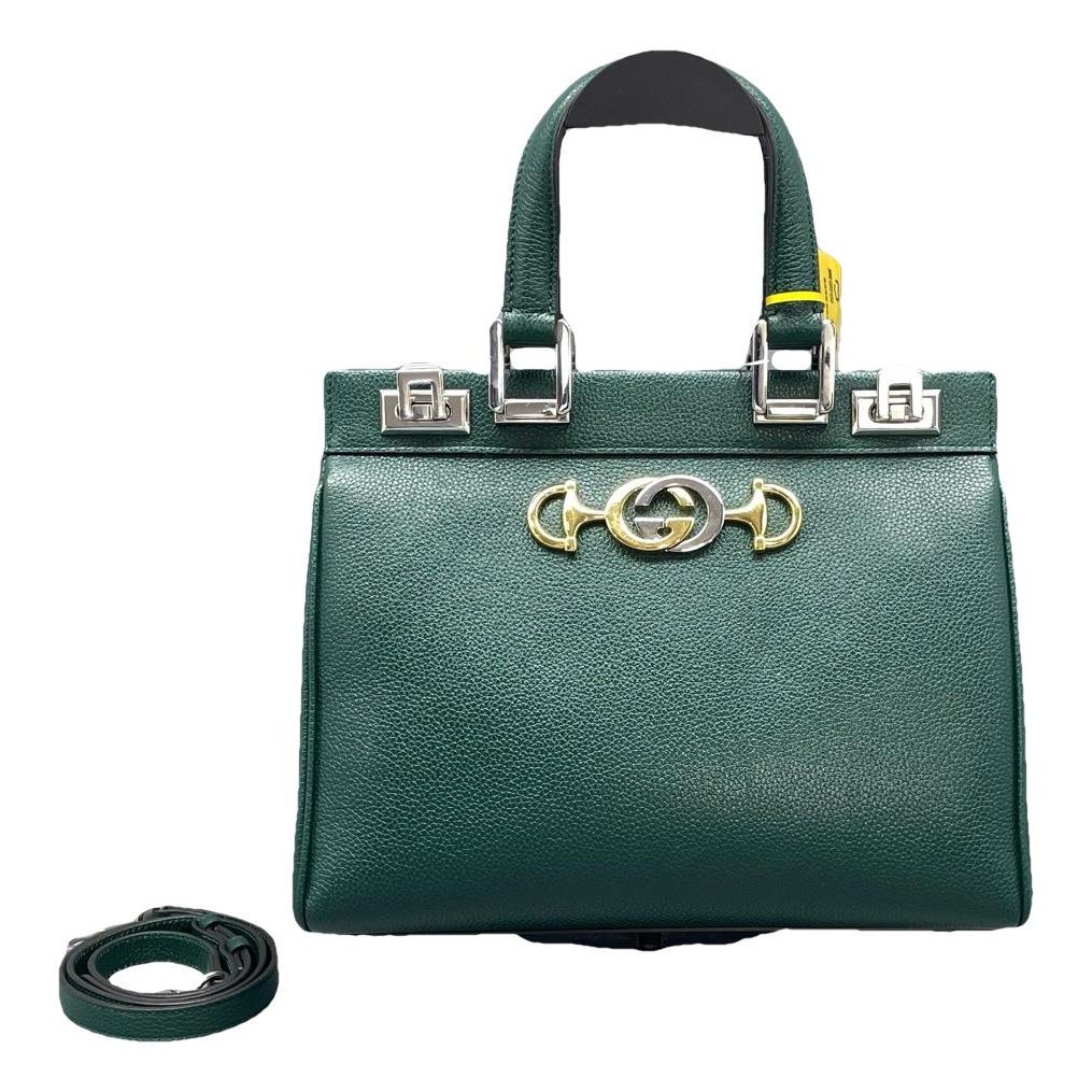 Zumi leather handbag