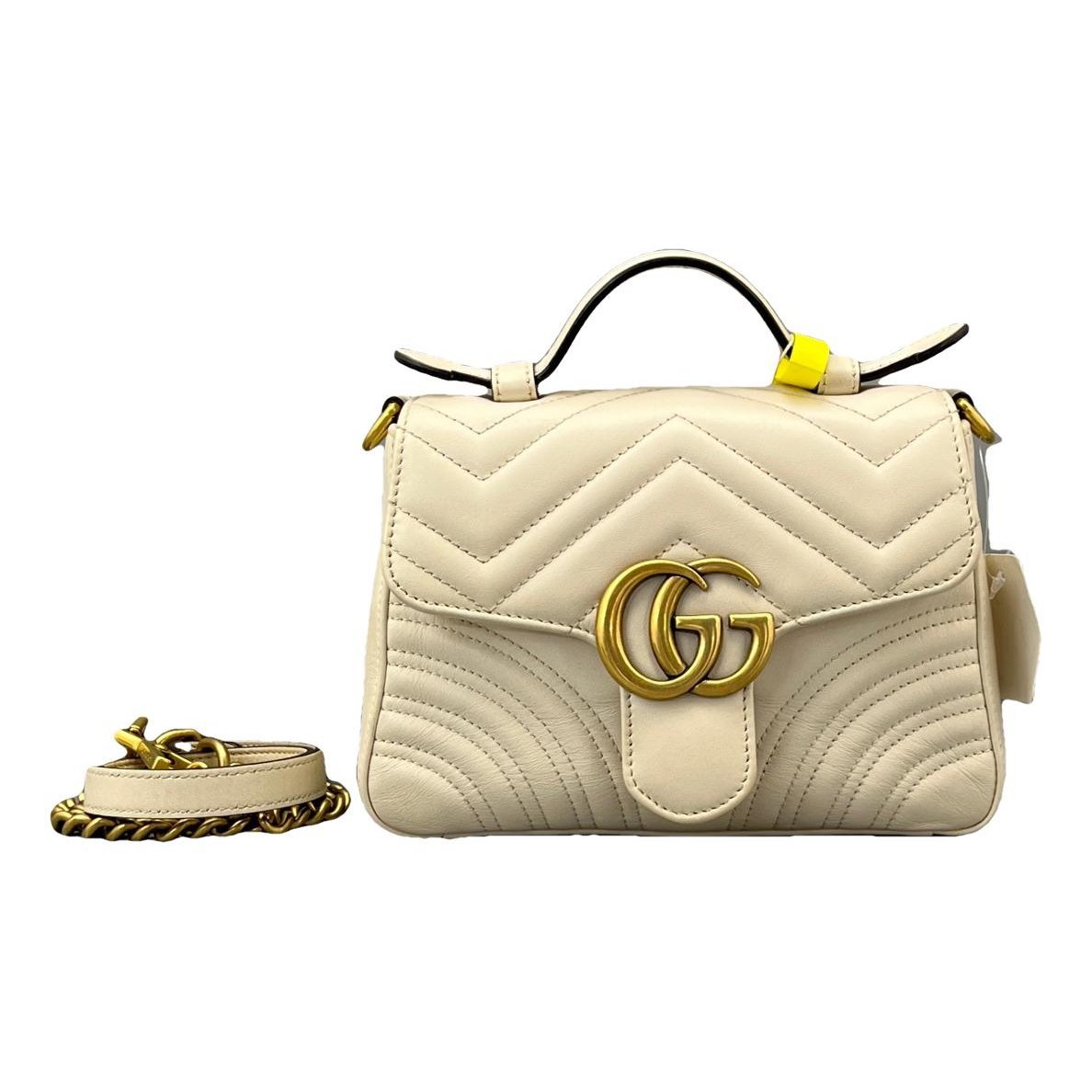 GG Marmont Flap leather handbag