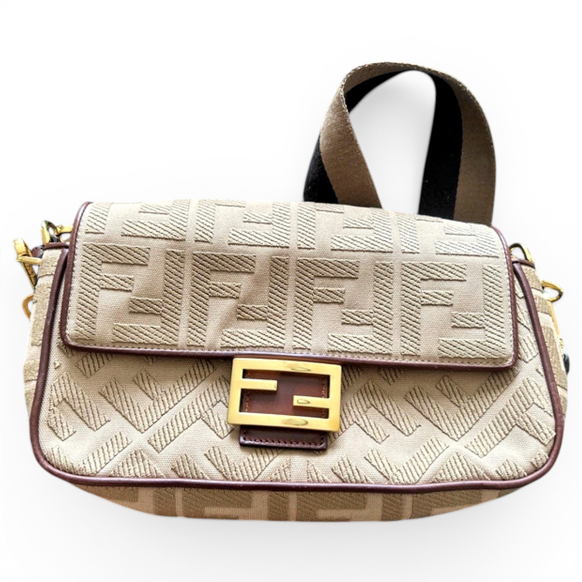 Baguette cloth handbag