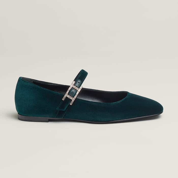 Vert Mousse Jane Ballet Flat