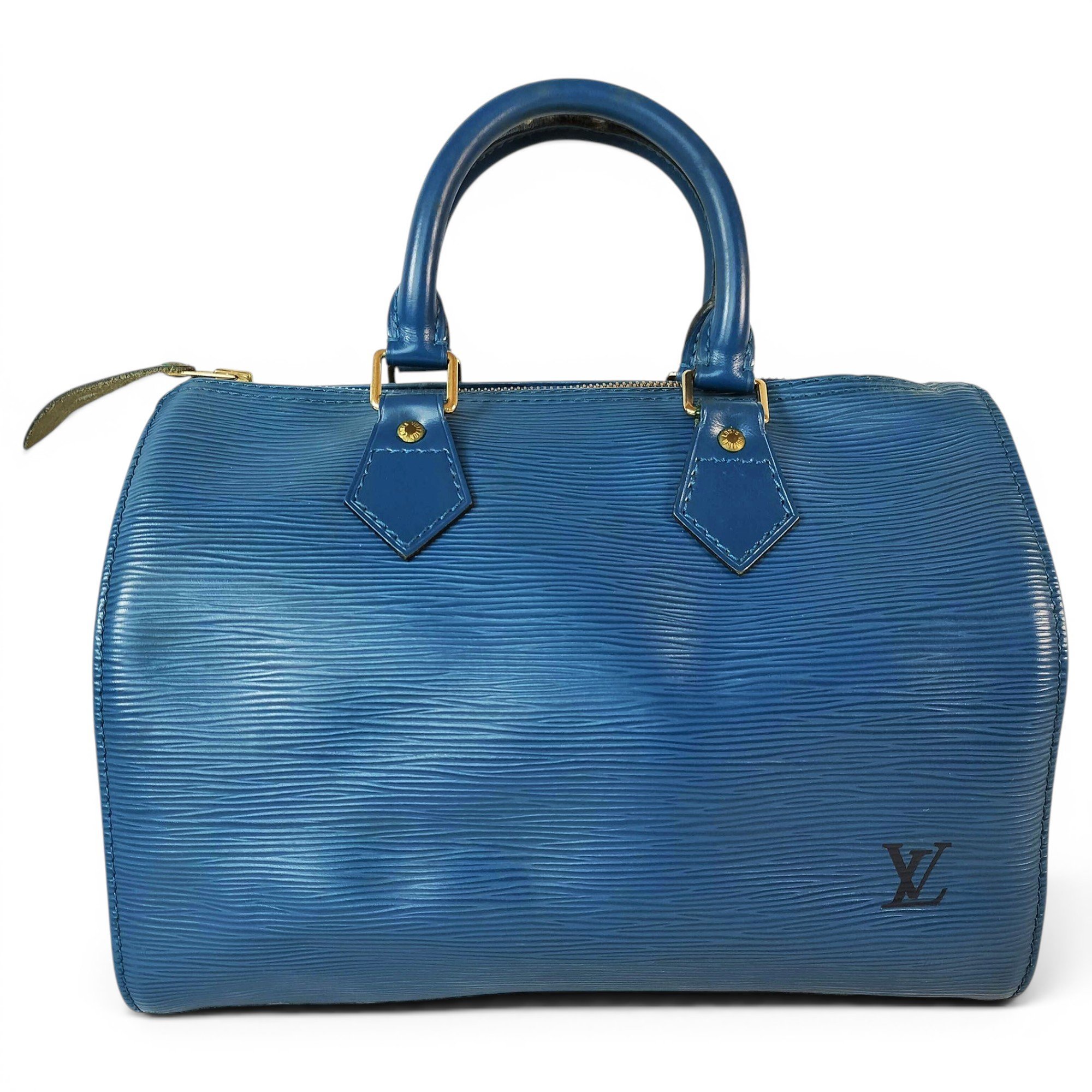 Speedy leather handbag