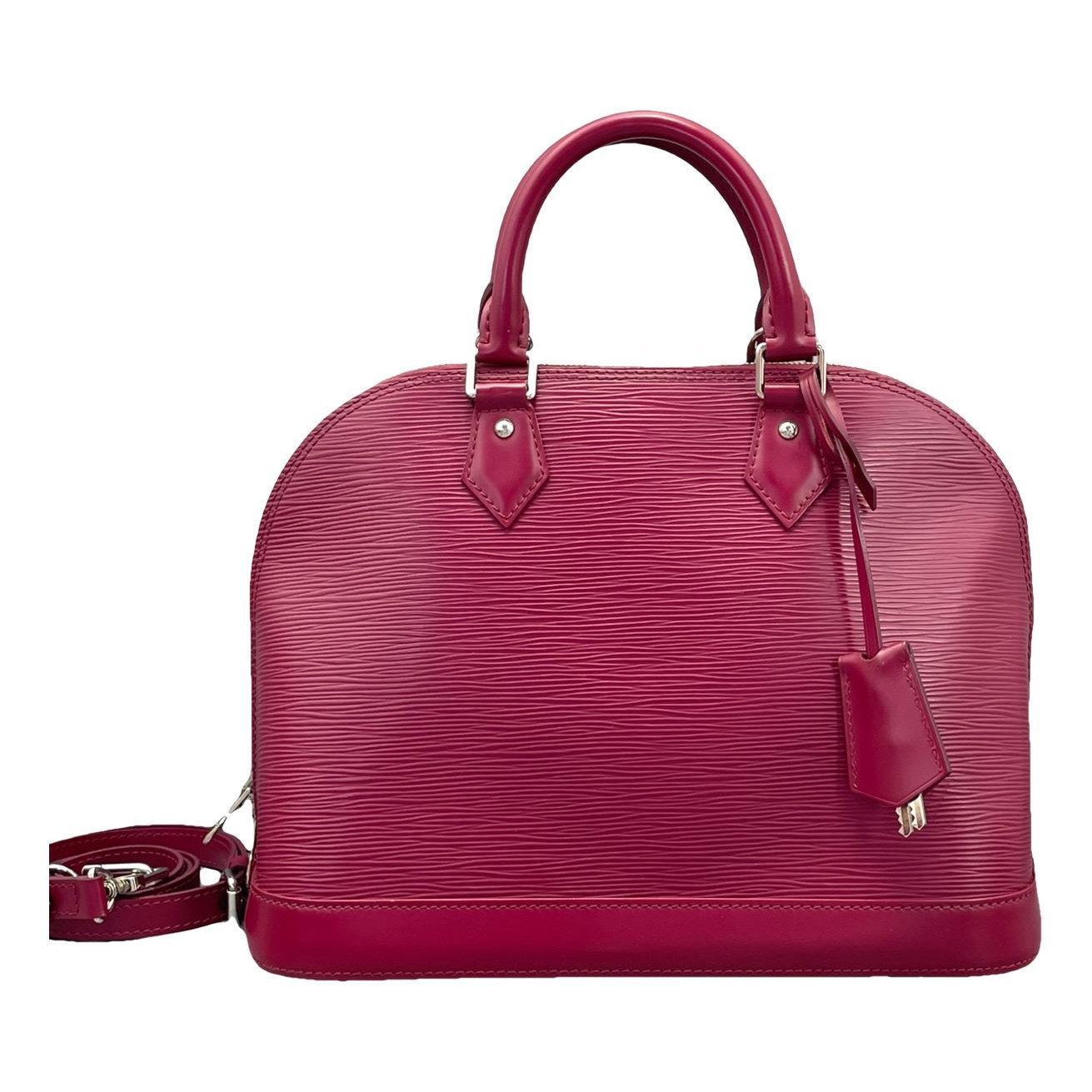 Alma leather handbag