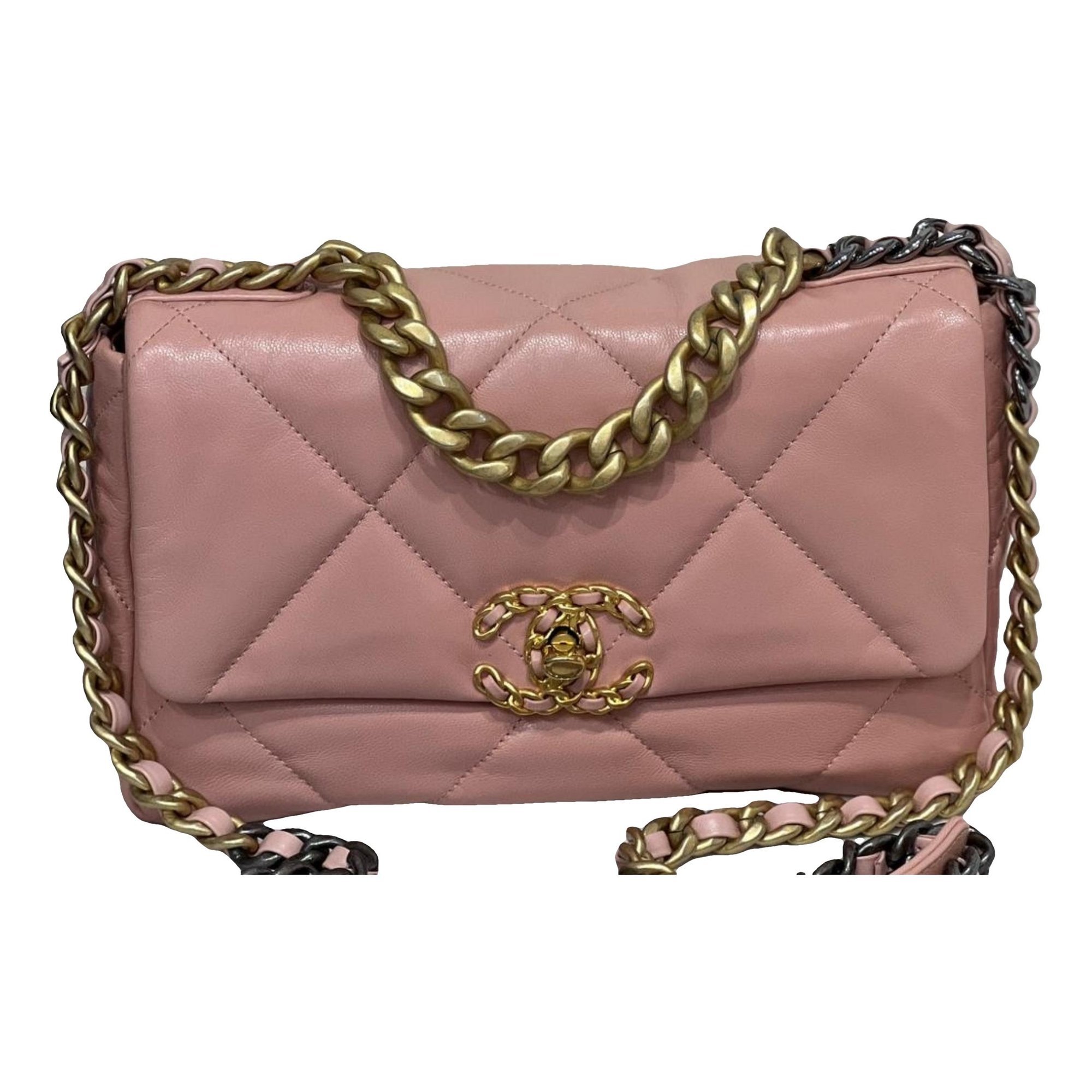 Chanel 19 leather handbag