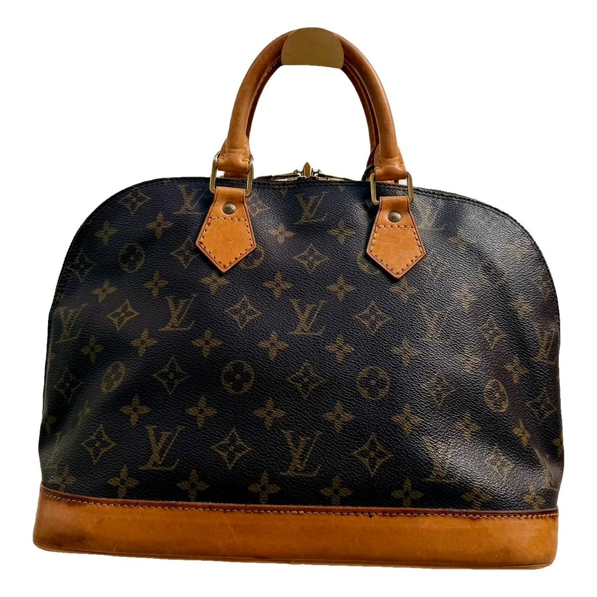 Alma leather handbag