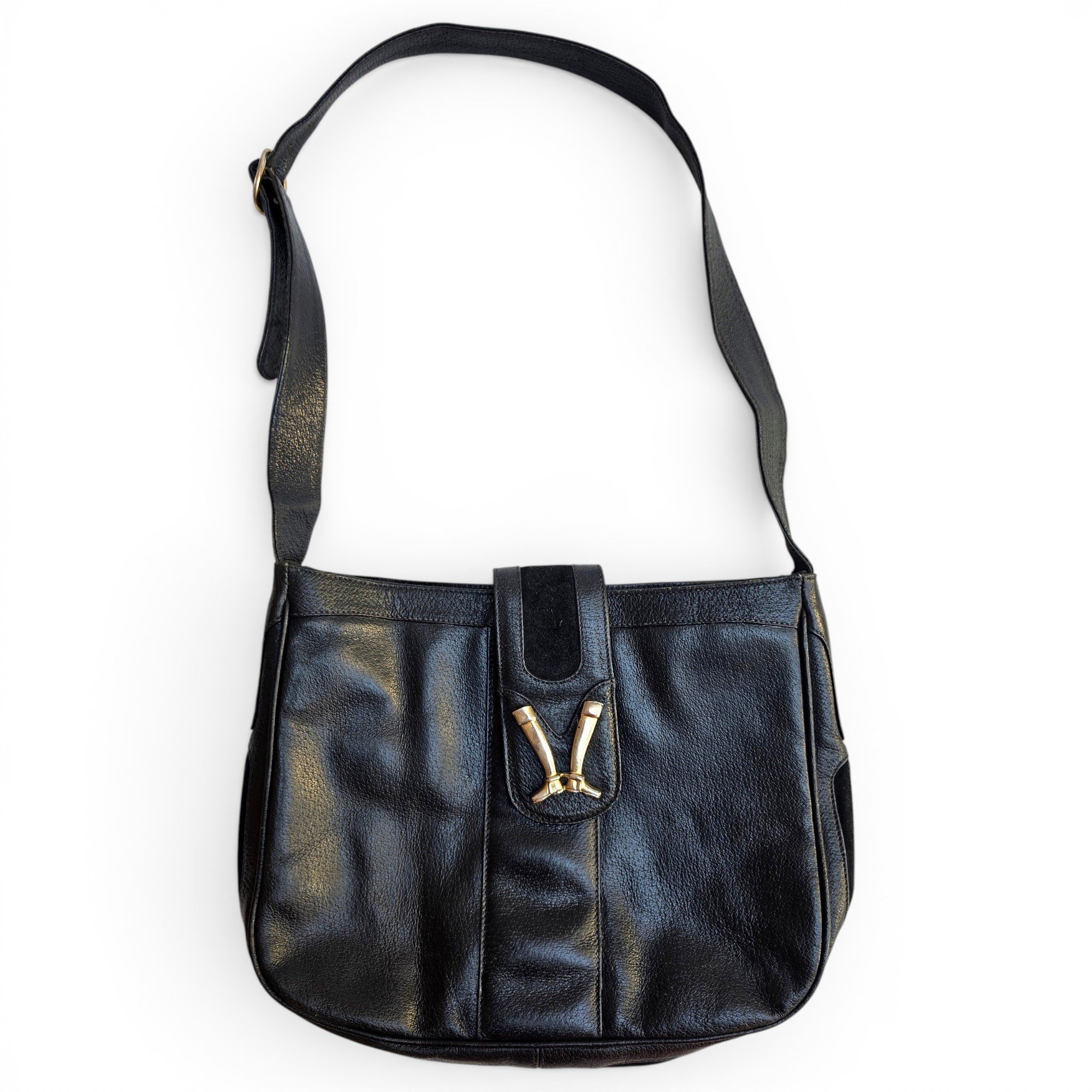 Leather handbag