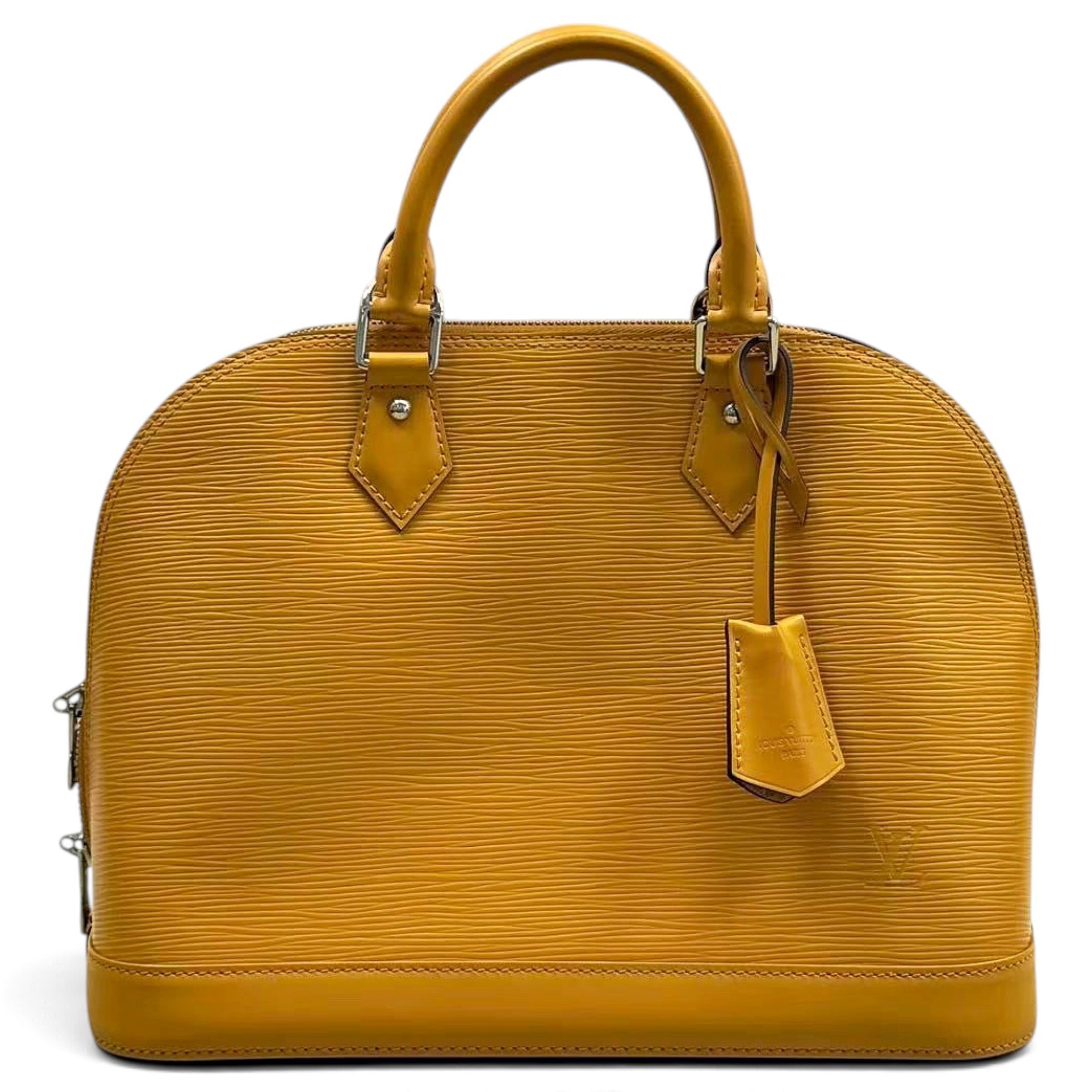 Alma leather handbag