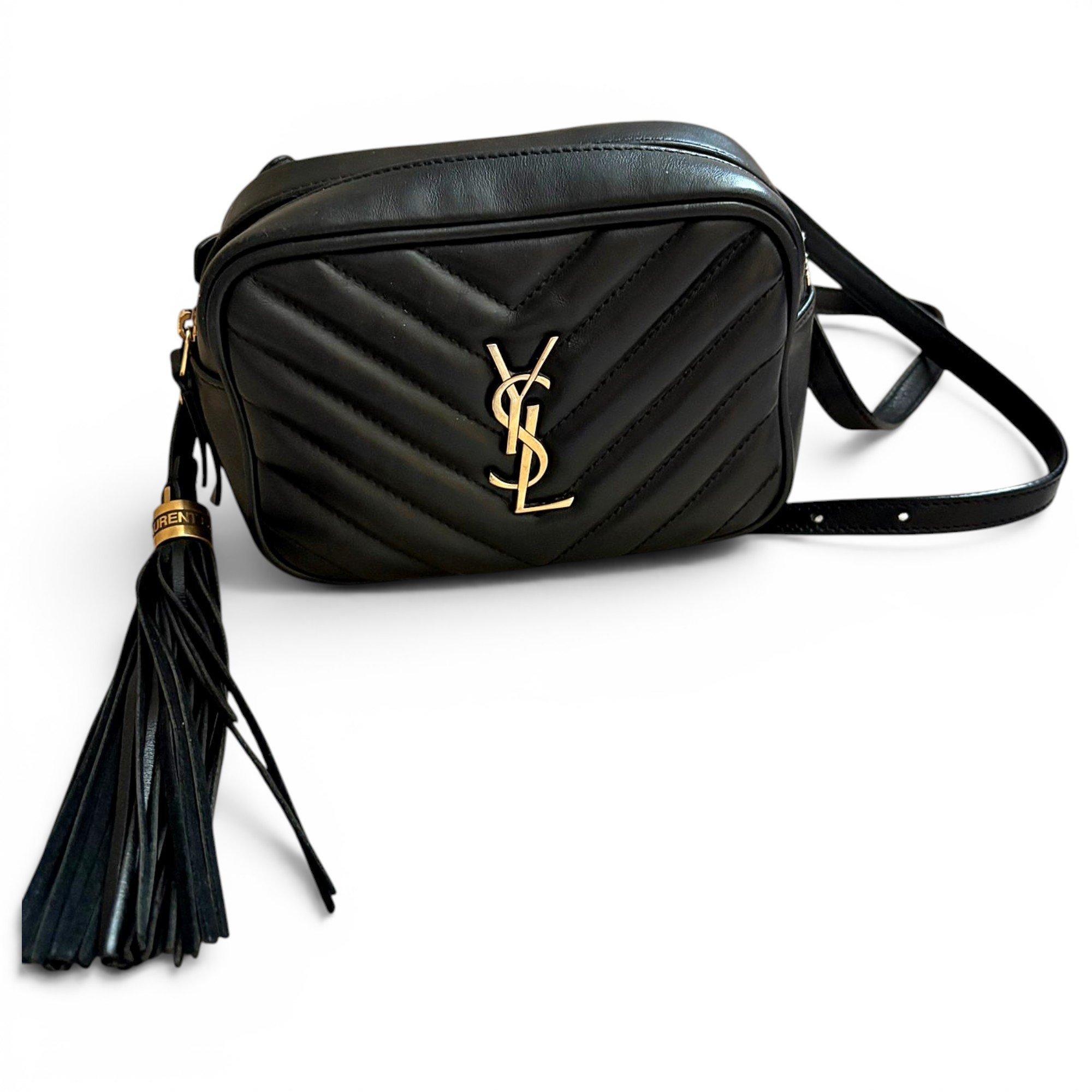 Leather crossbody bag