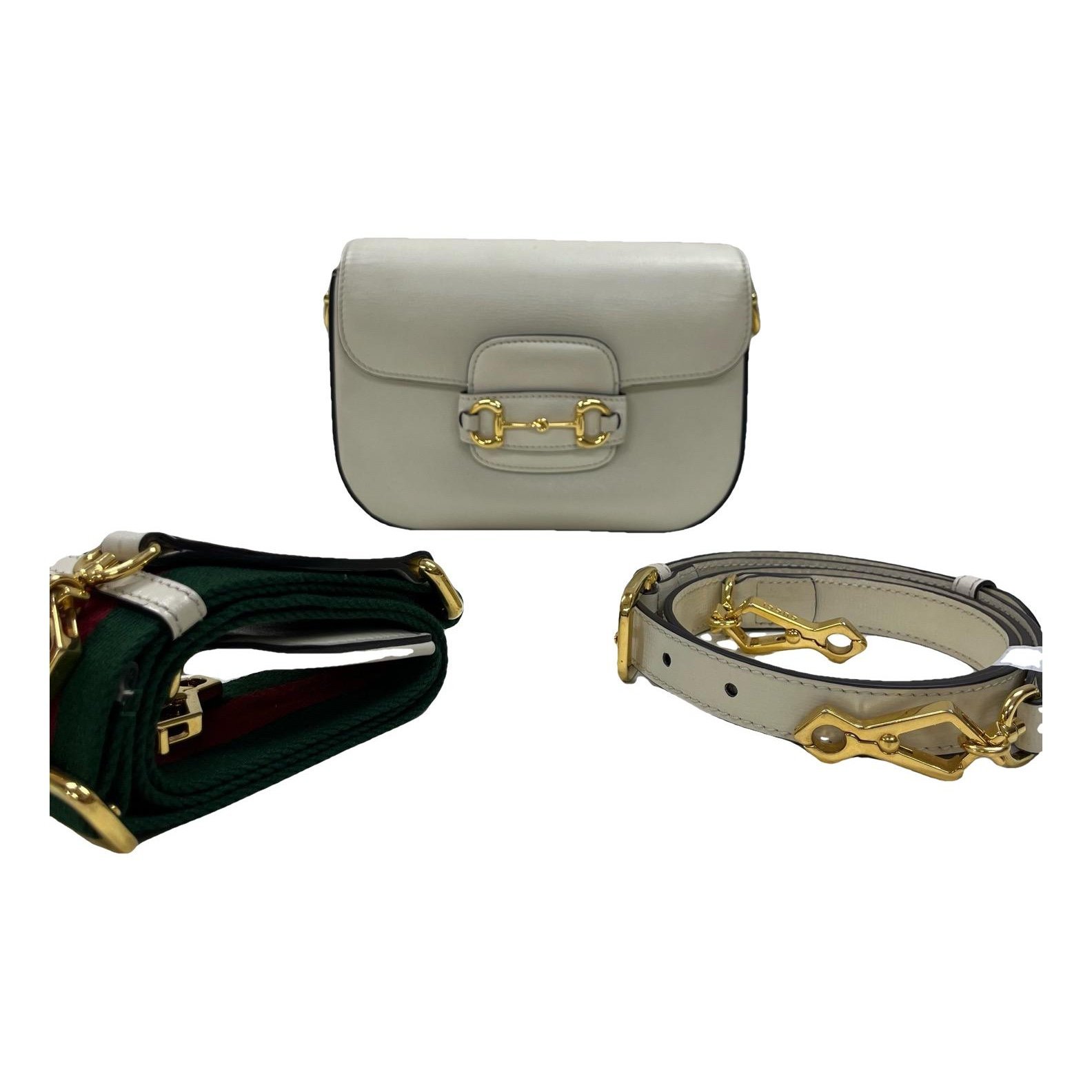 Horsebit 1955 Flap leather handbag
