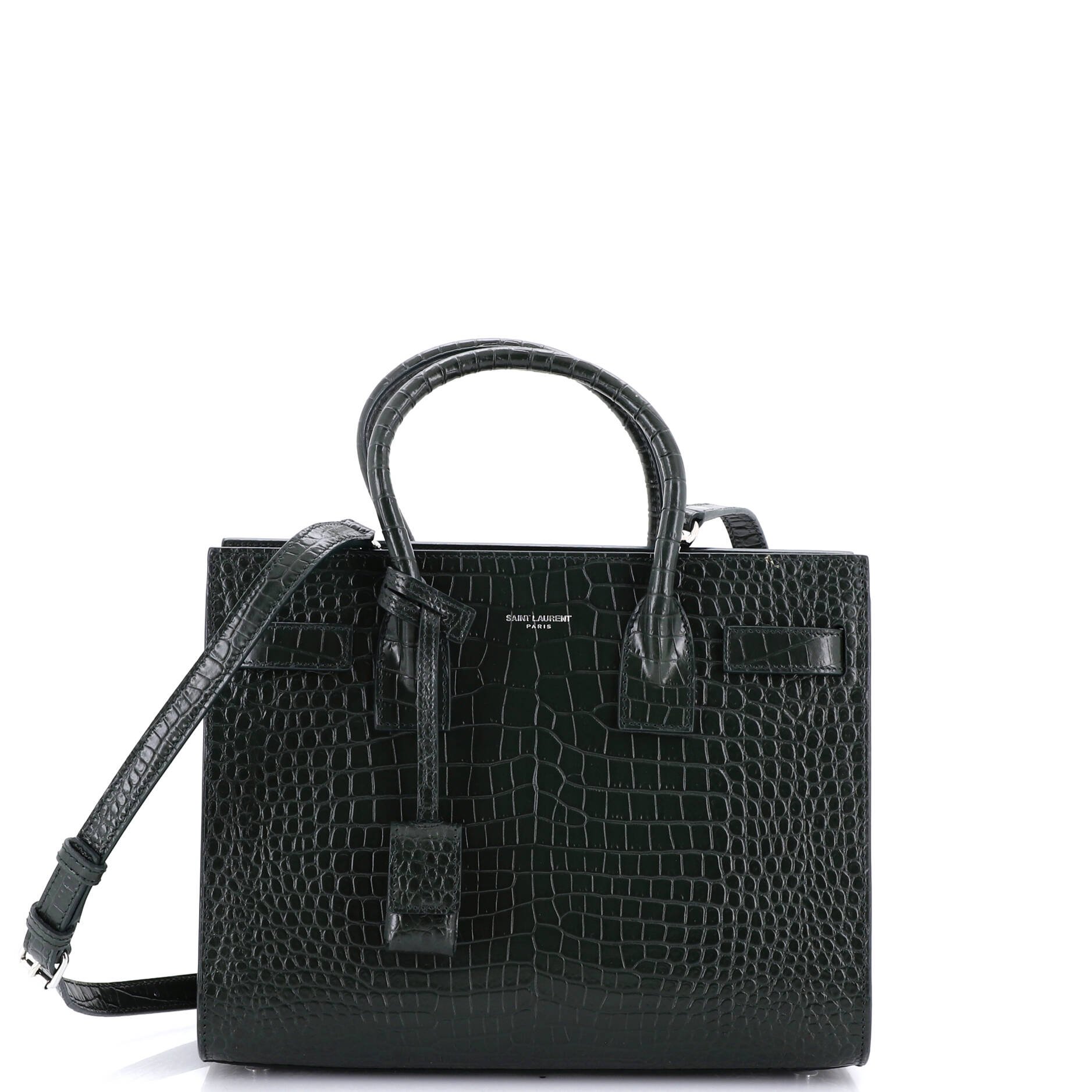 Sac de Jour NM Bag Crocodile Embossed Leather Baby