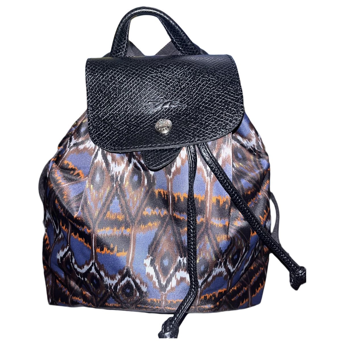 Longchamp Pliage leather backpack