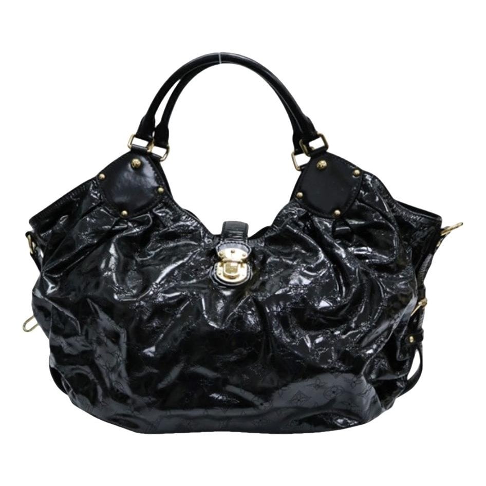 Surya patent leather tote