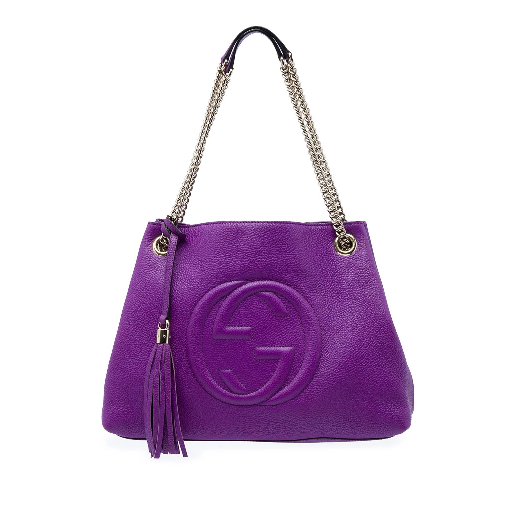 Soho Chain leather tote